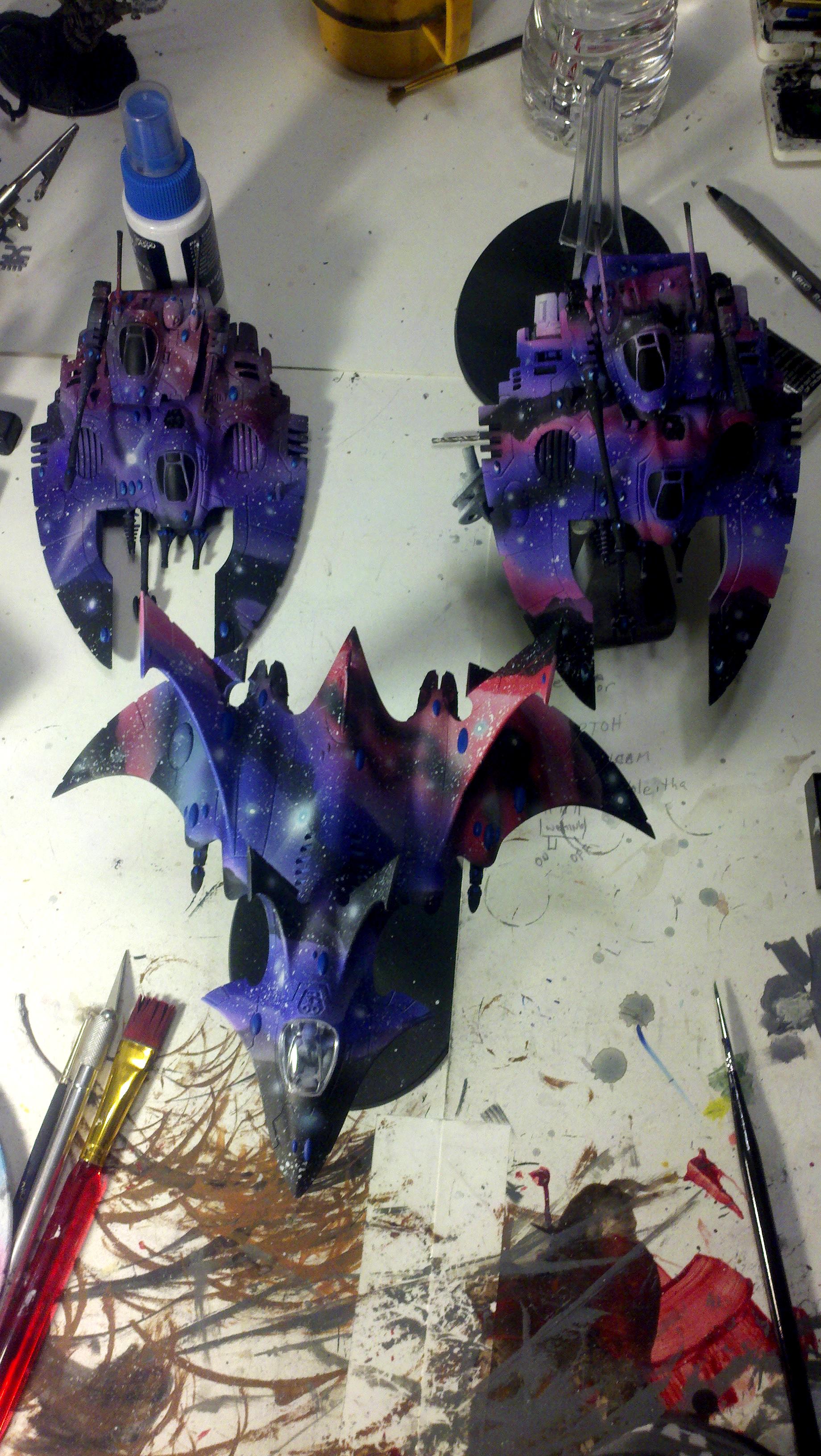 Flyer, Skimmer, Warhammer 40,000, Work In Progress