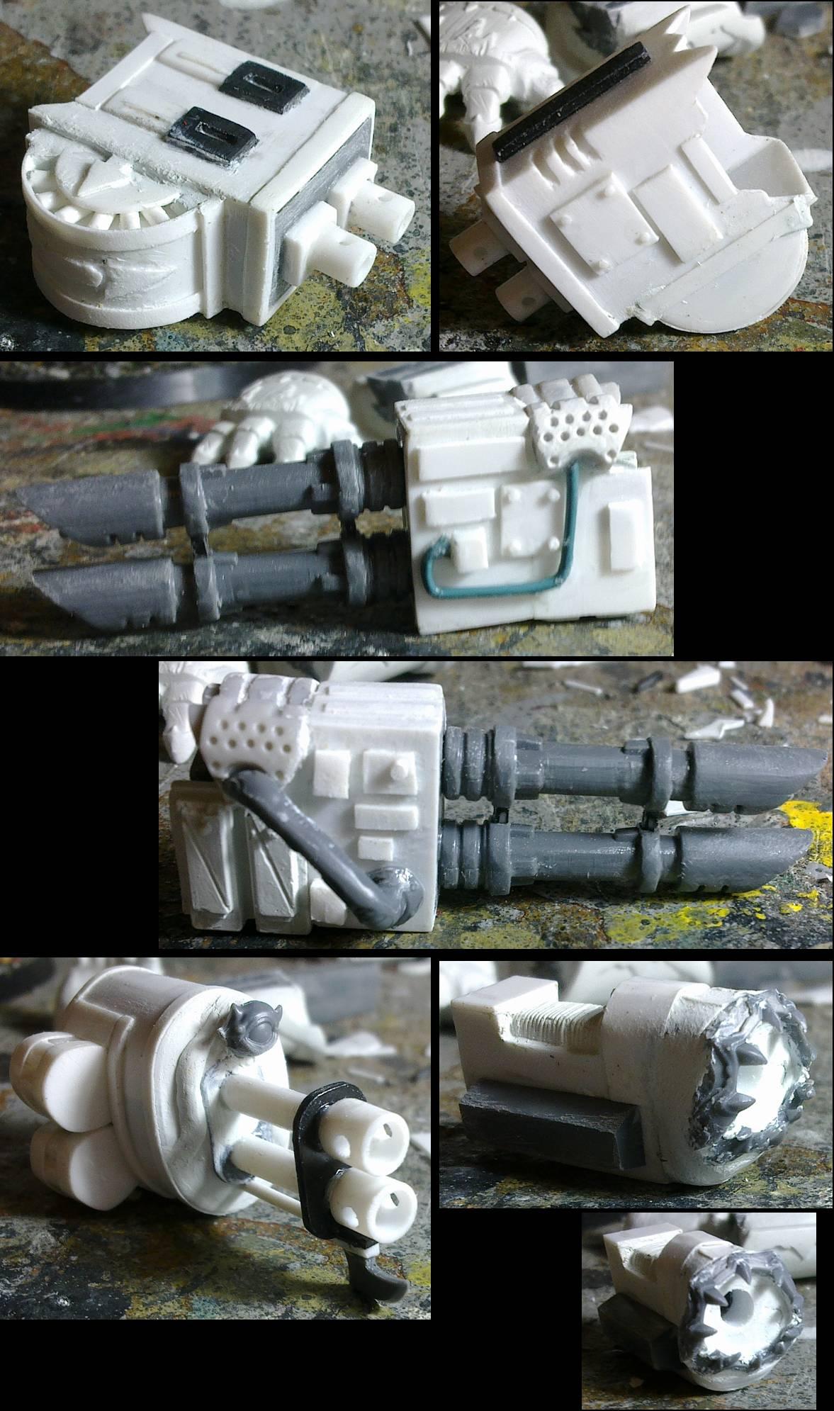 Chaos Dreadnought wip 19; initial details