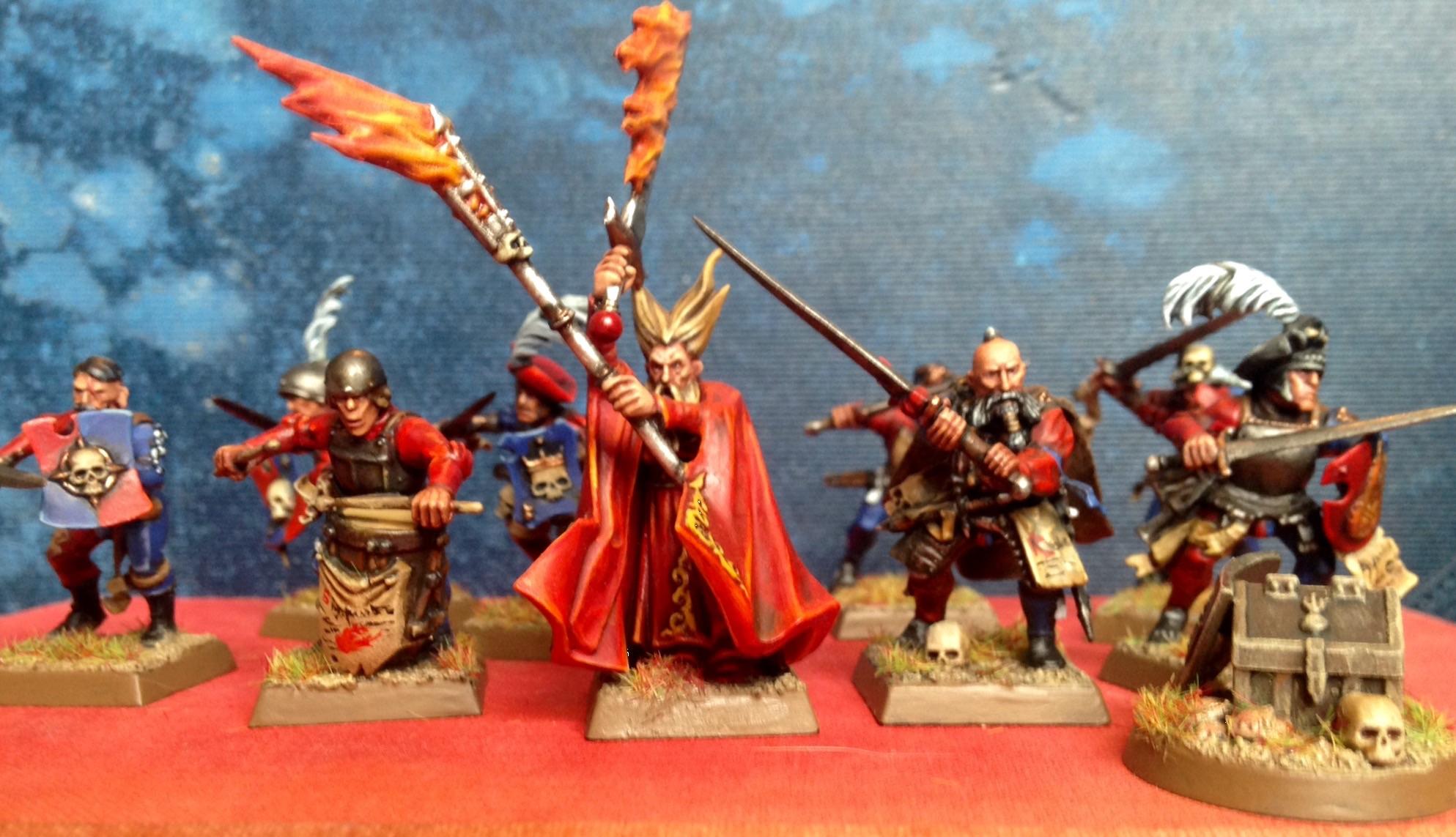 Altdorf Swordsmen and Bright Wizard
