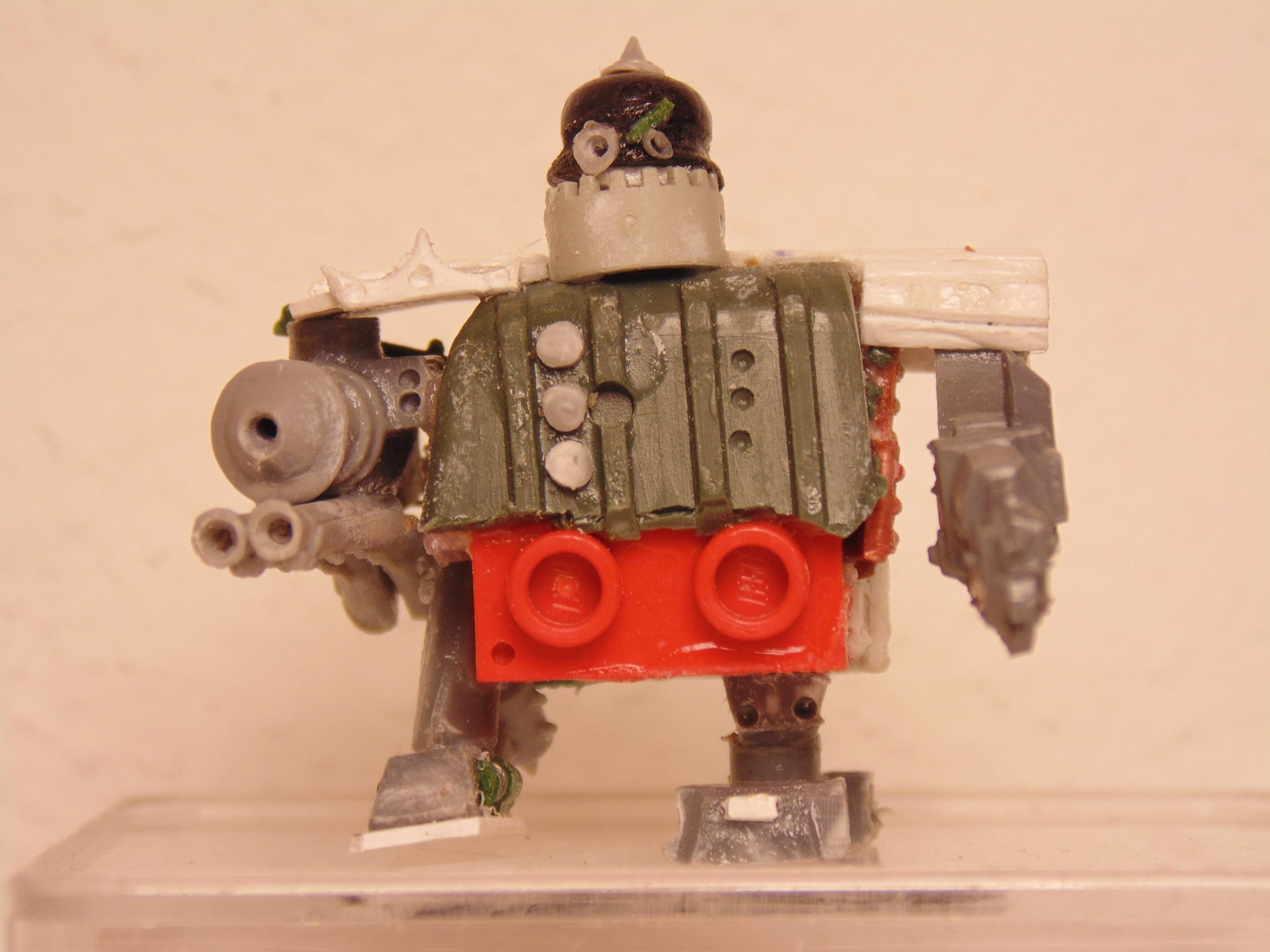 6mm, Army, Conversion, Epic, Gargant, Green, Mob, Nob, Oldhammer, Orks, Scratch, Scratch Build, Stampfa, Stompa, Superstompa, Waaagh, Warhammer 40,000
