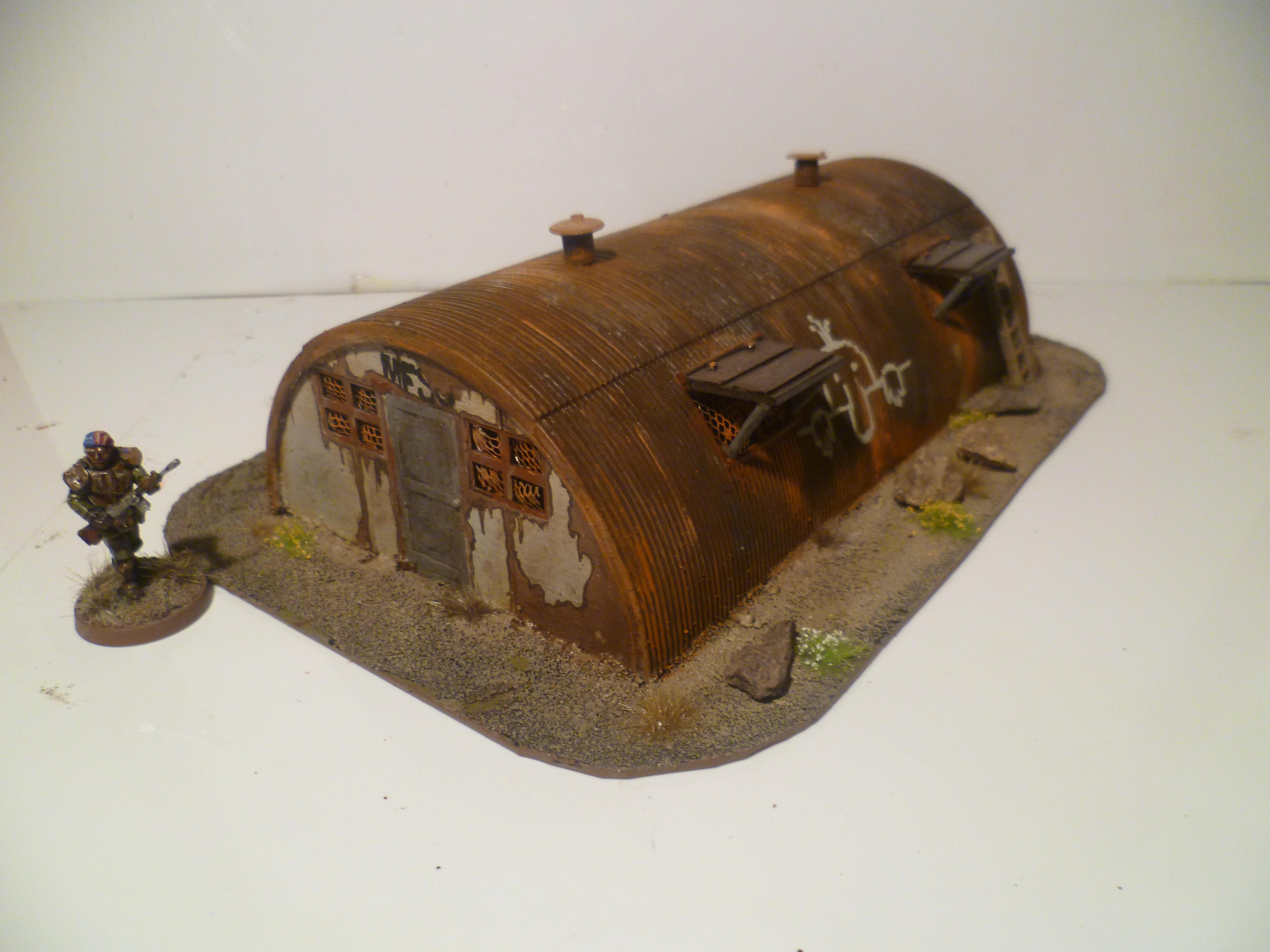 Fallout, Post Apocalyptic, Quonset Hut, Weathered - Quonset Hut ...