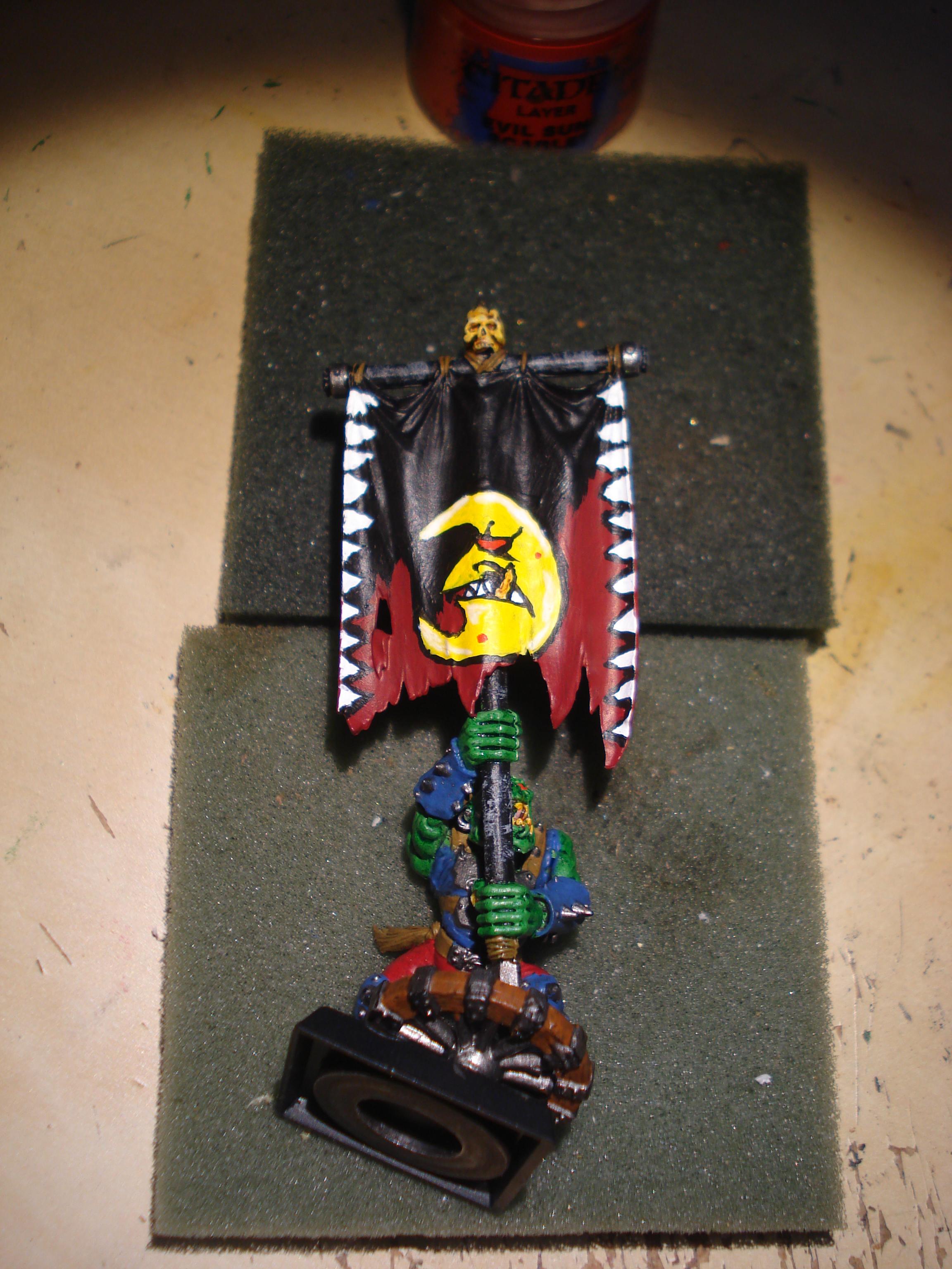 Goblin Banner, Goblin Spearmen, Orc Banner, Orcs And Goblins, Warhammer Fantasy