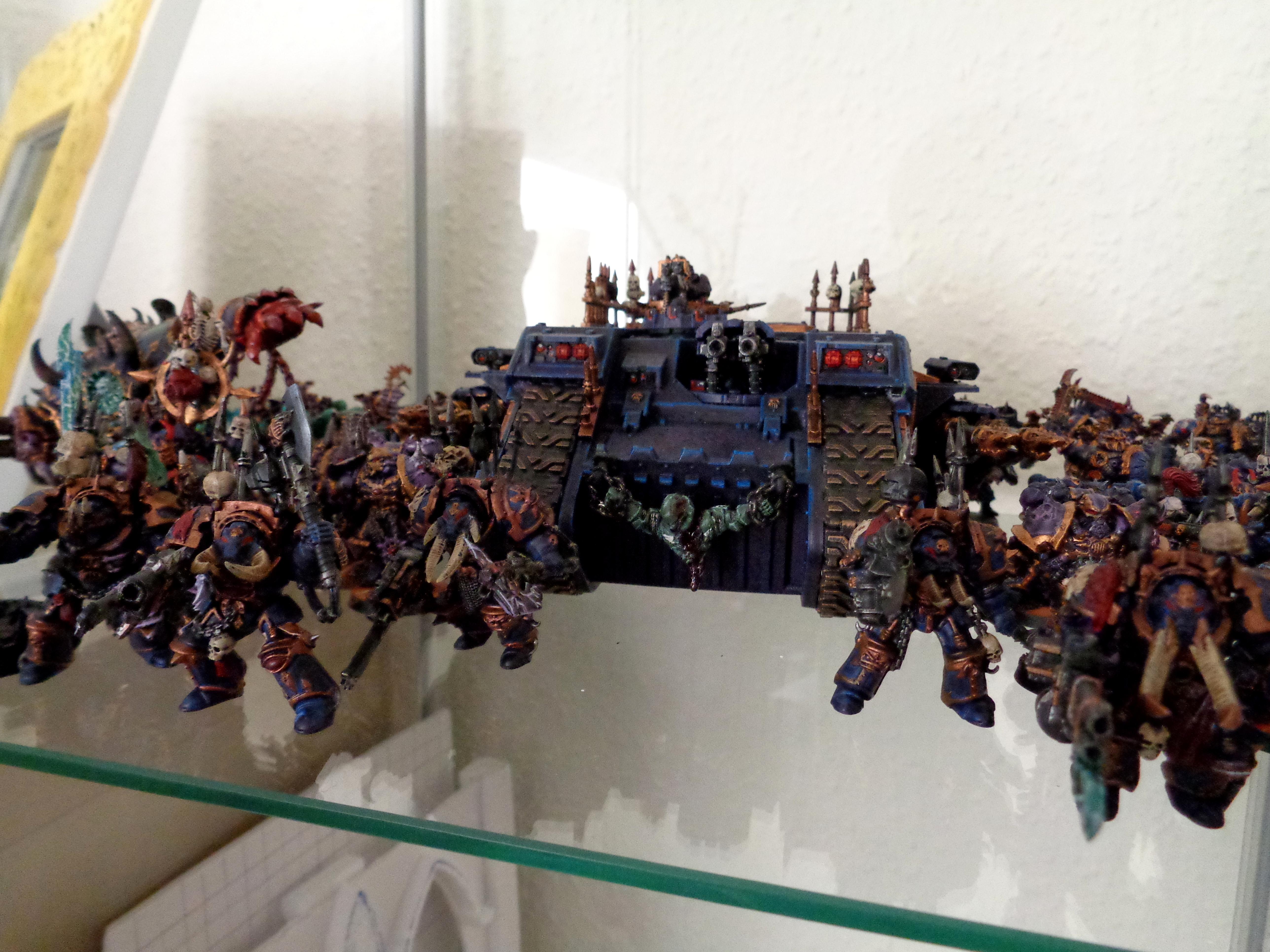 Chaos Space Marines, Land Raider, Night Lords, Source Lighting, Terminator Armor, Warhammer 40,000, Work In Progress