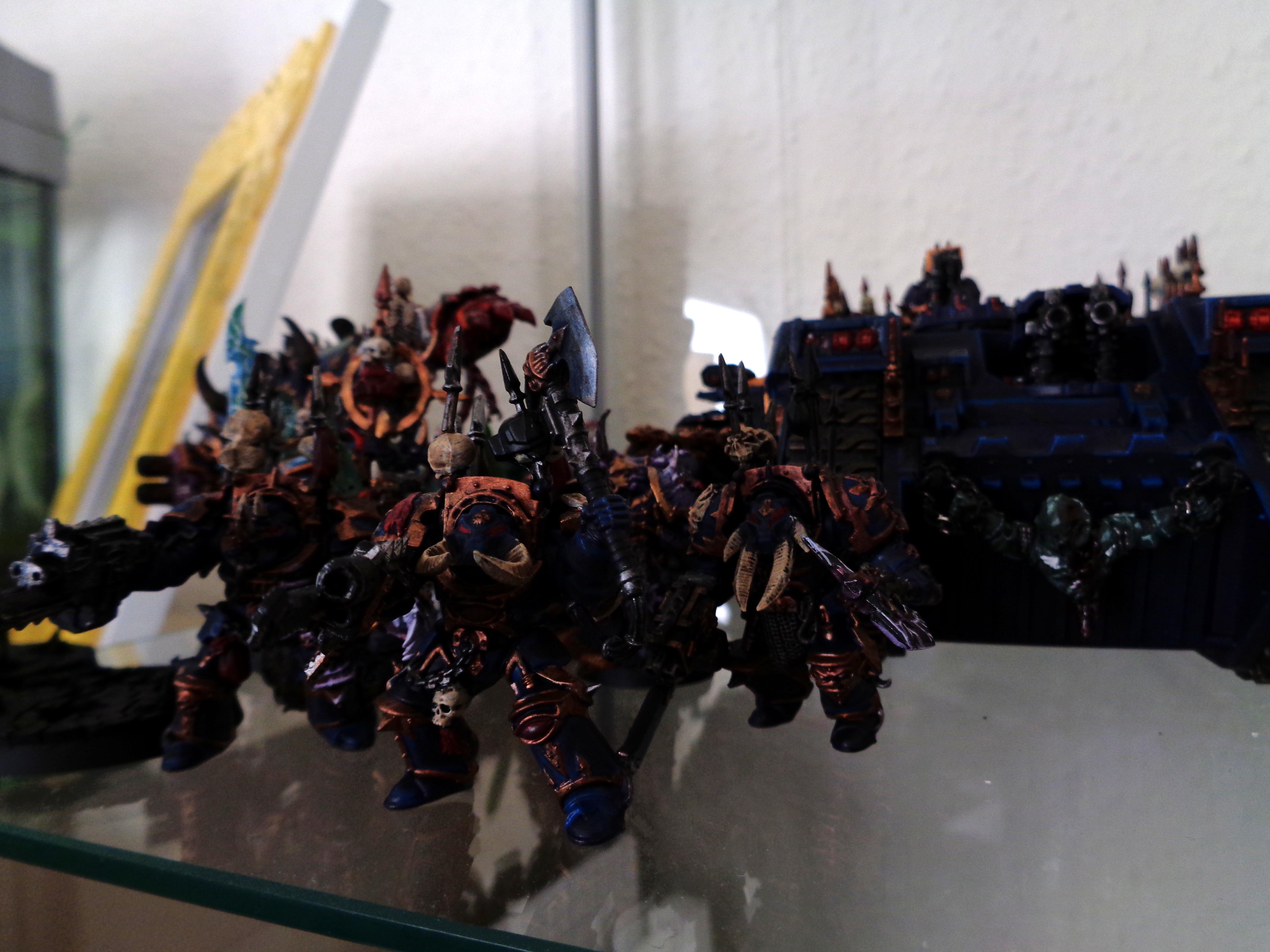 Chaos Space Marines, Land Raider, Night Lords, Source Lighting, Terminator Armor, Warhammer 40,000, Work In Progress