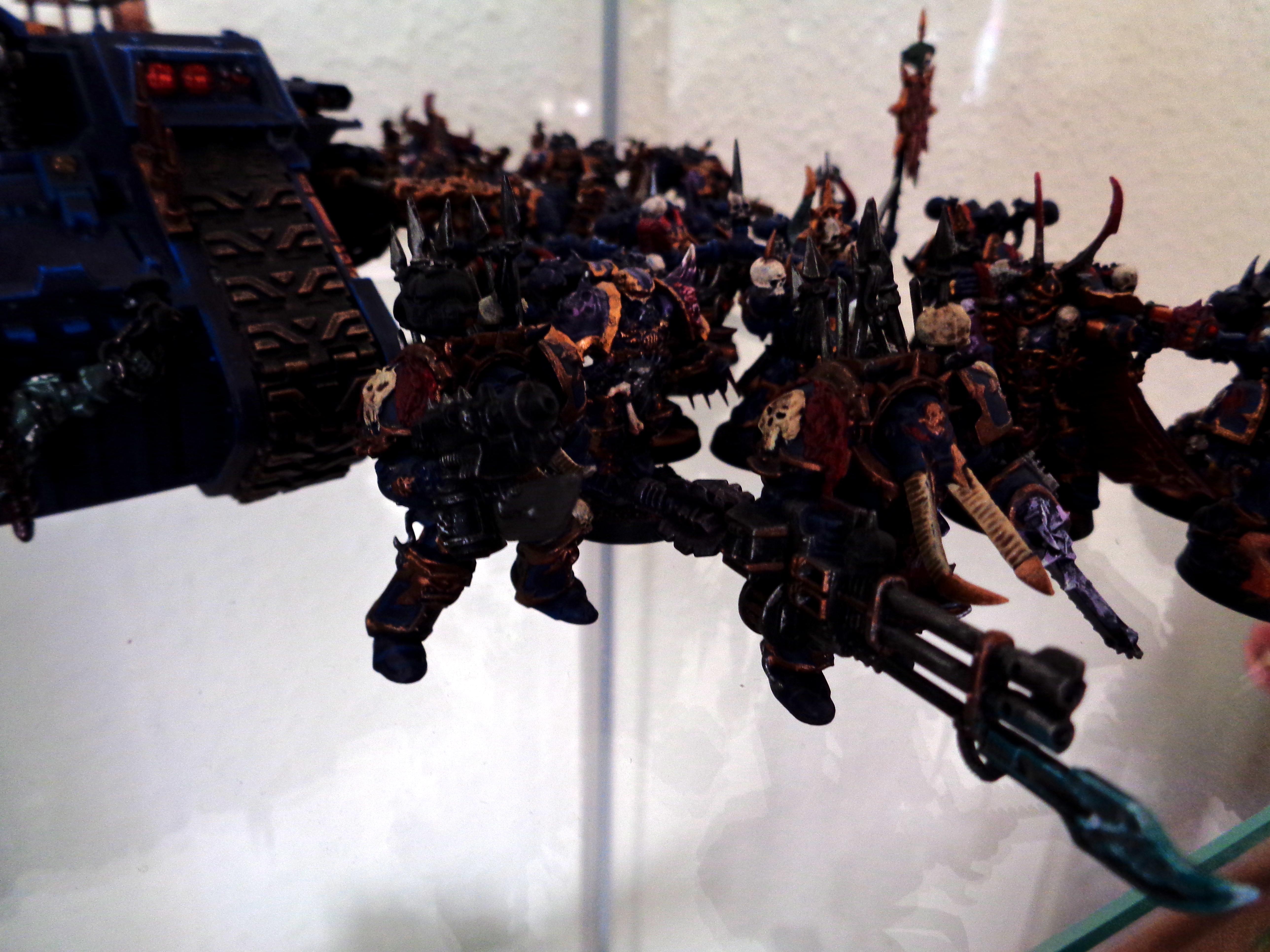 Chaos Space Marines, Land Raider, Night Lords, Source Lighting, Terminator Armor, Warhammer 40,000, Work In Progress
