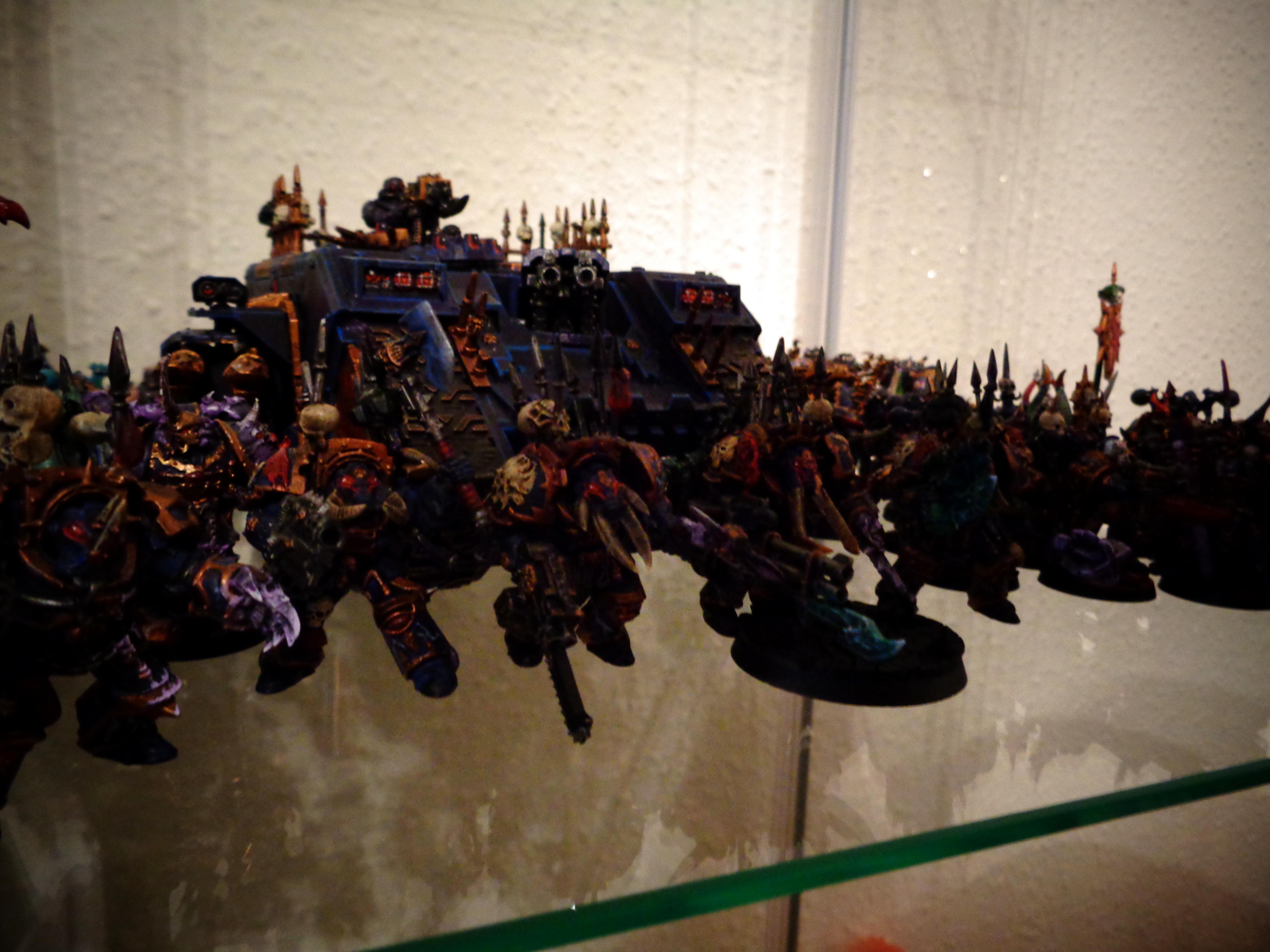 Chaos Space Marines, Land Raider, Night Lords, Source Lighting, Terminator Armor, Warhammer 40,000, Work In Progress
