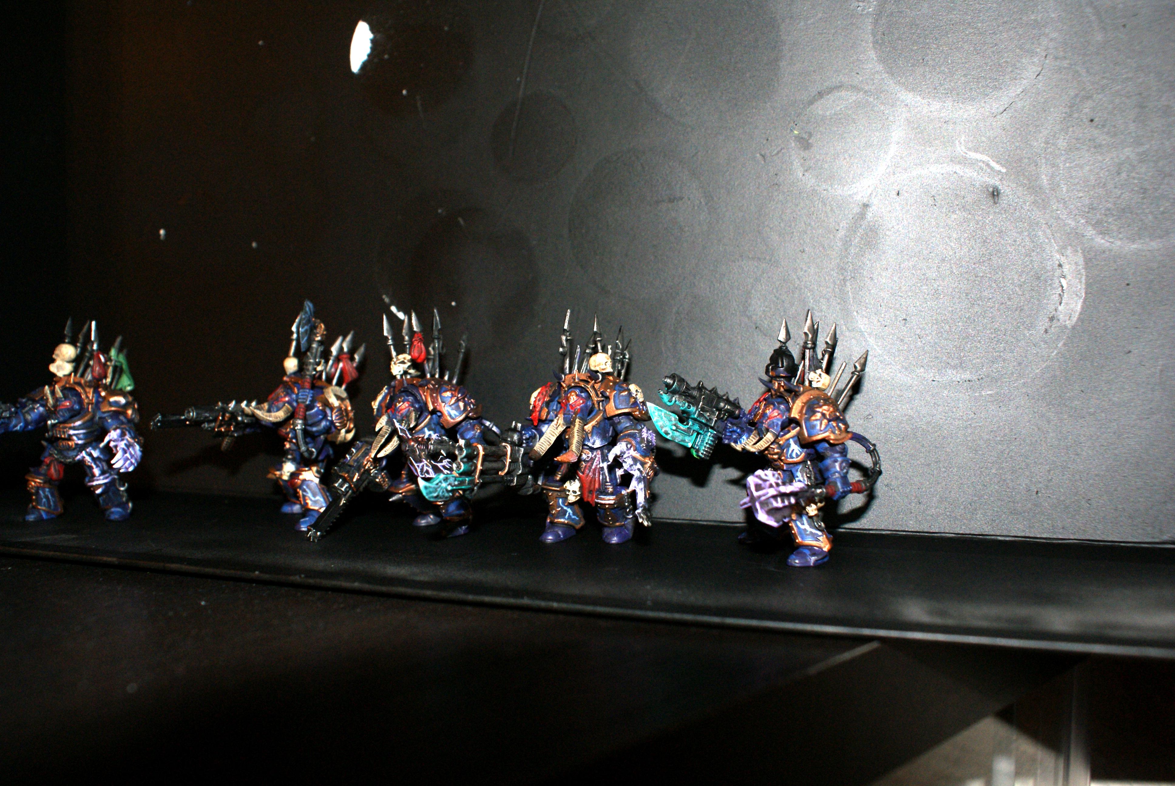Chaos Space Marines, Land Raider, Night Lords, Source Lighting, Terminator Armor, Warhammer 40,000, Work In Progress