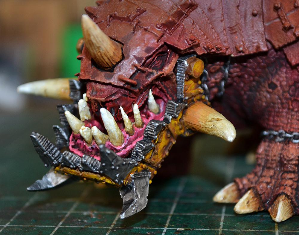 Bad Moons, Big Squiggoth, Forge World, Orks, Warhammer 40,000, Work In Progress