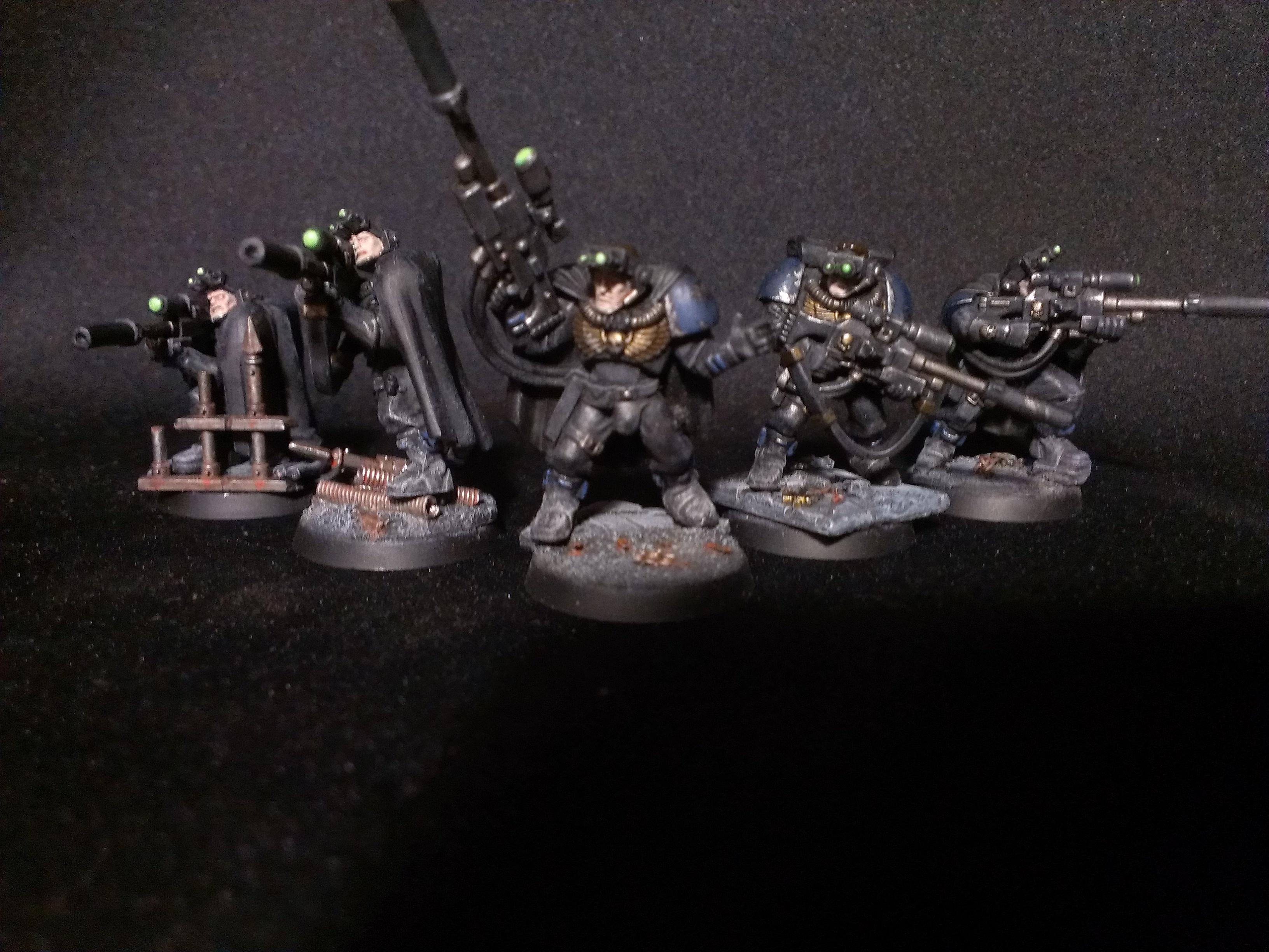 Conversion, Goggles, Night, Scouts, Snipers, Space Marines