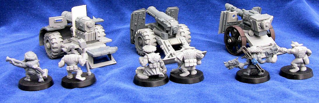 Conversion, Orks, kannons - rear view