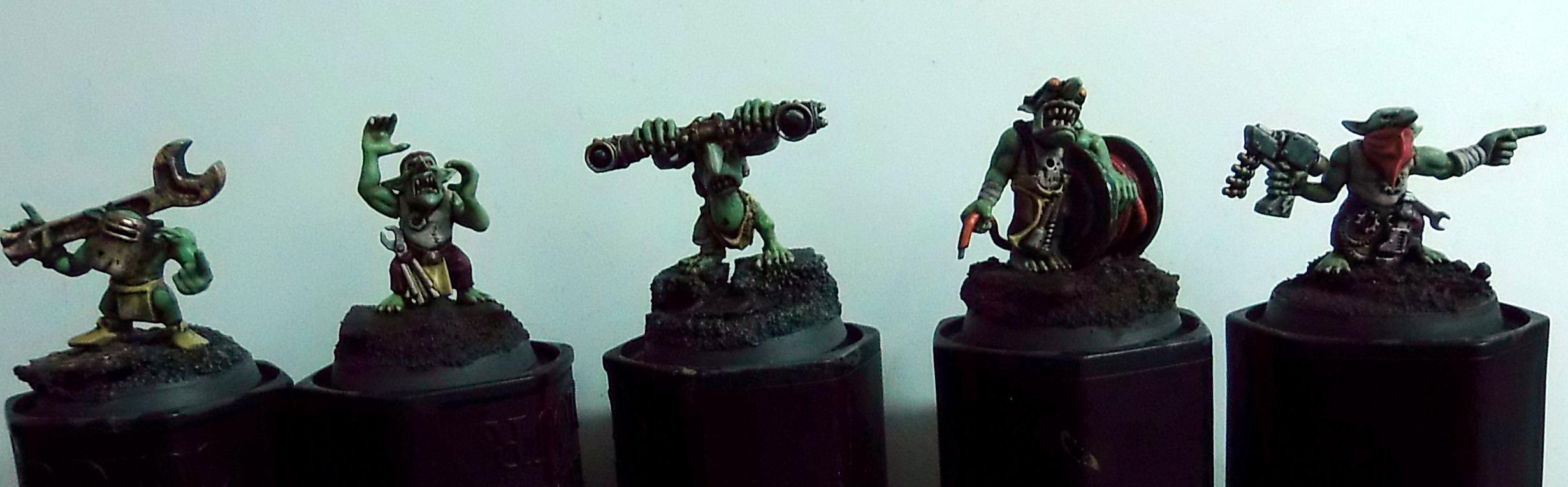 Gretchin, Grots, Mechanics, Orks, Warhammer 40,000