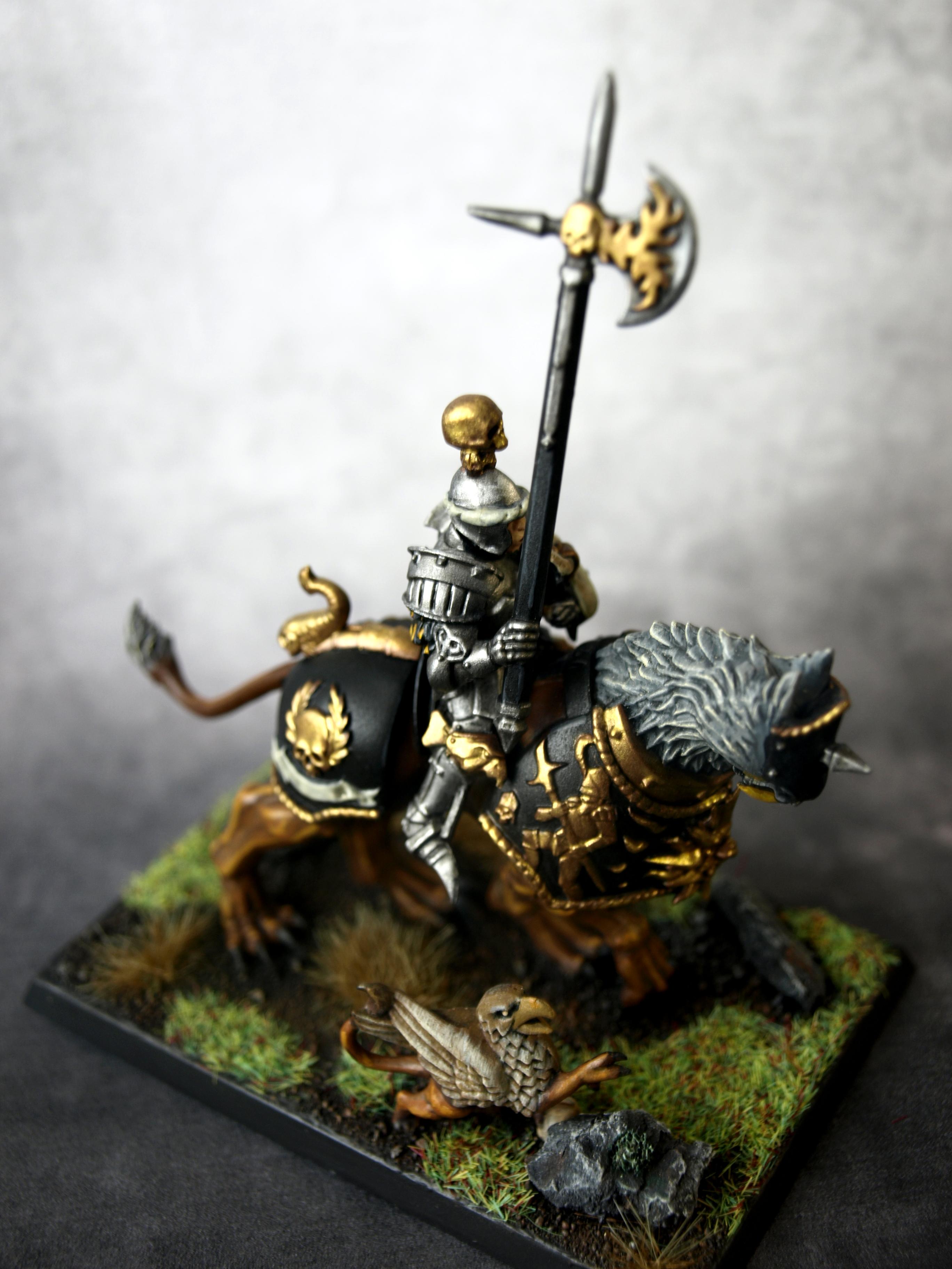 Averland, Captain, Demigryph, Empire, Great Cannon, Great Weapon, Greatswords, Hellblaster, Warrior Priest