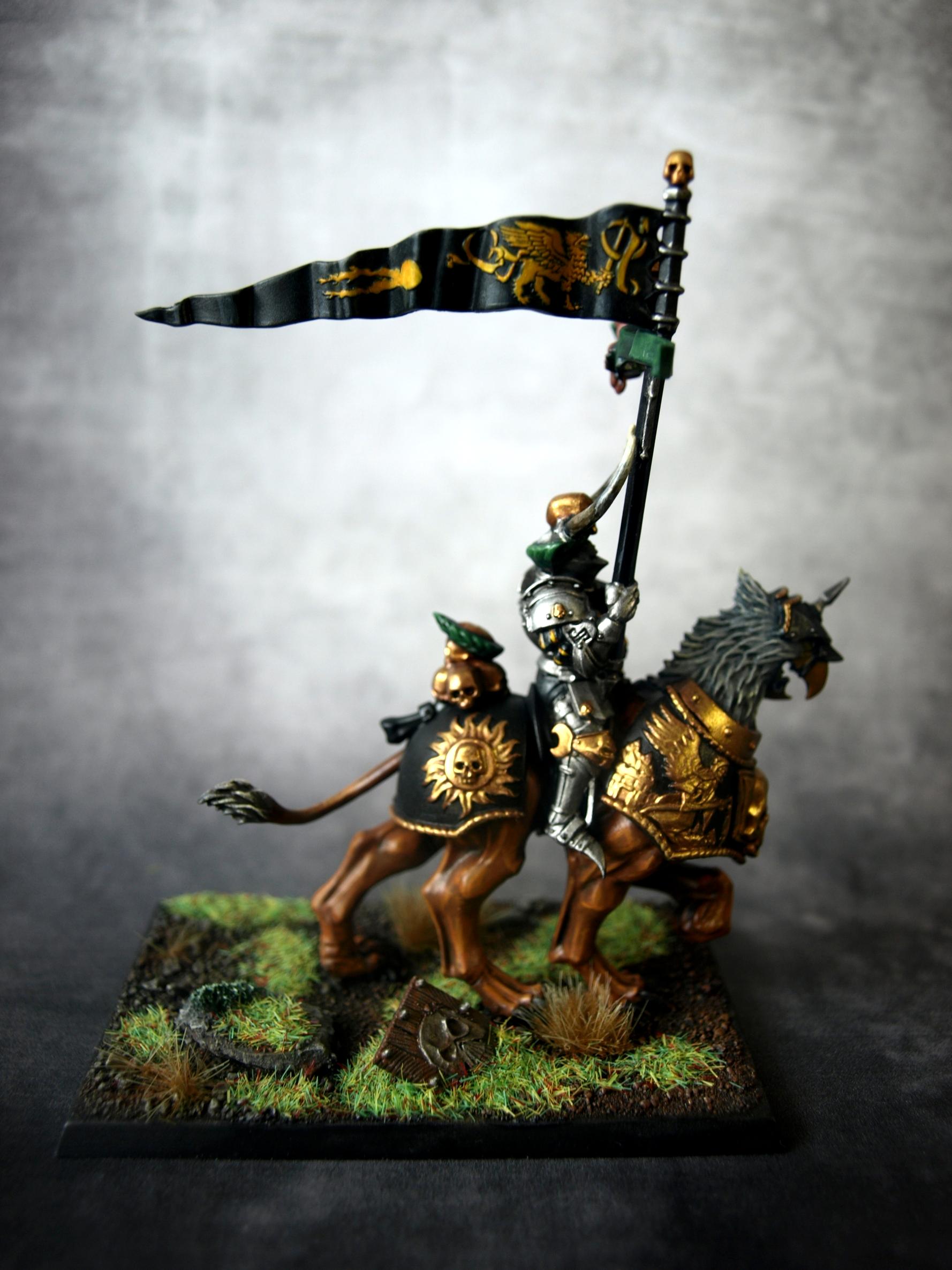 Averland, Captain, Demigryph, Empire, Great Cannon, Great Weapon, Greatswords, Hellblaster, Standard, Warrior Priest