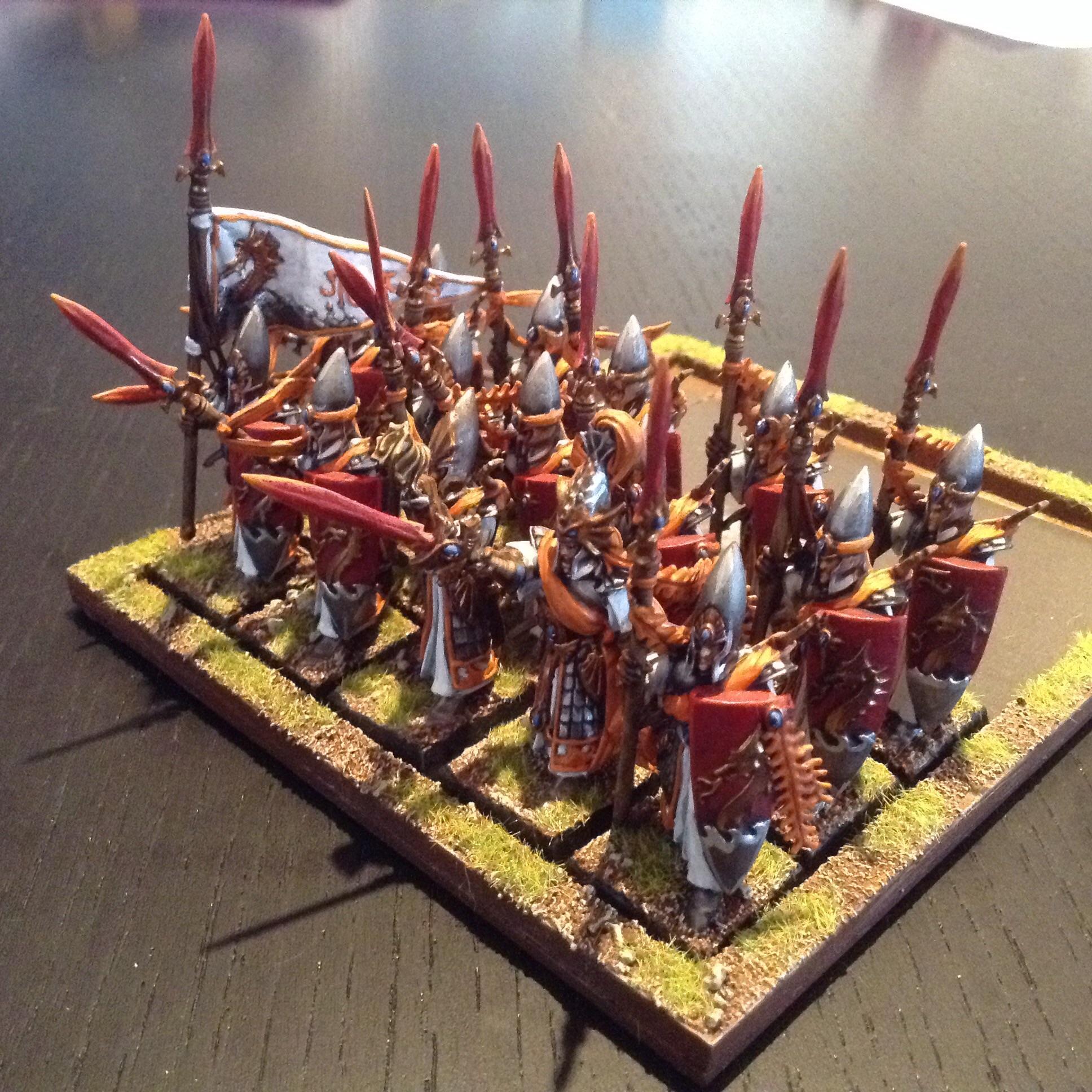 High Elves, Three ranks of seaguard