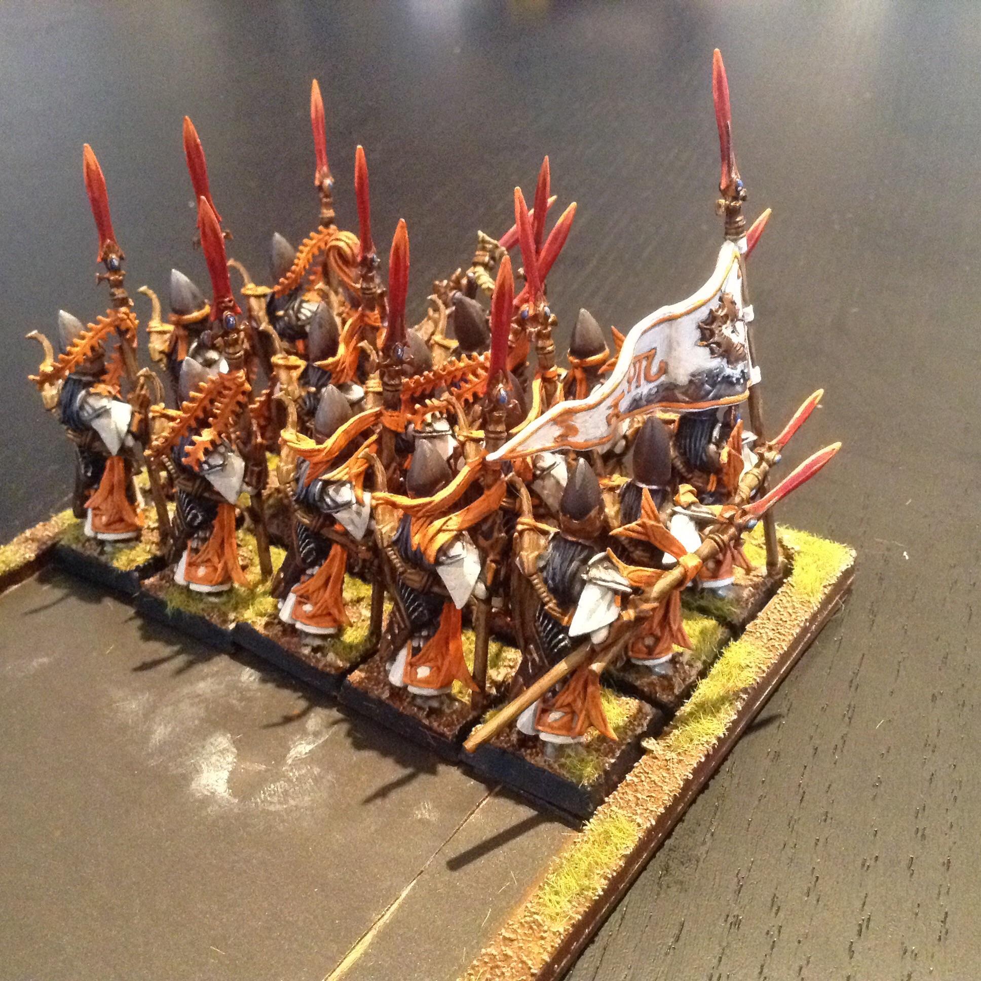 High Elves, Three ranks of seaguard