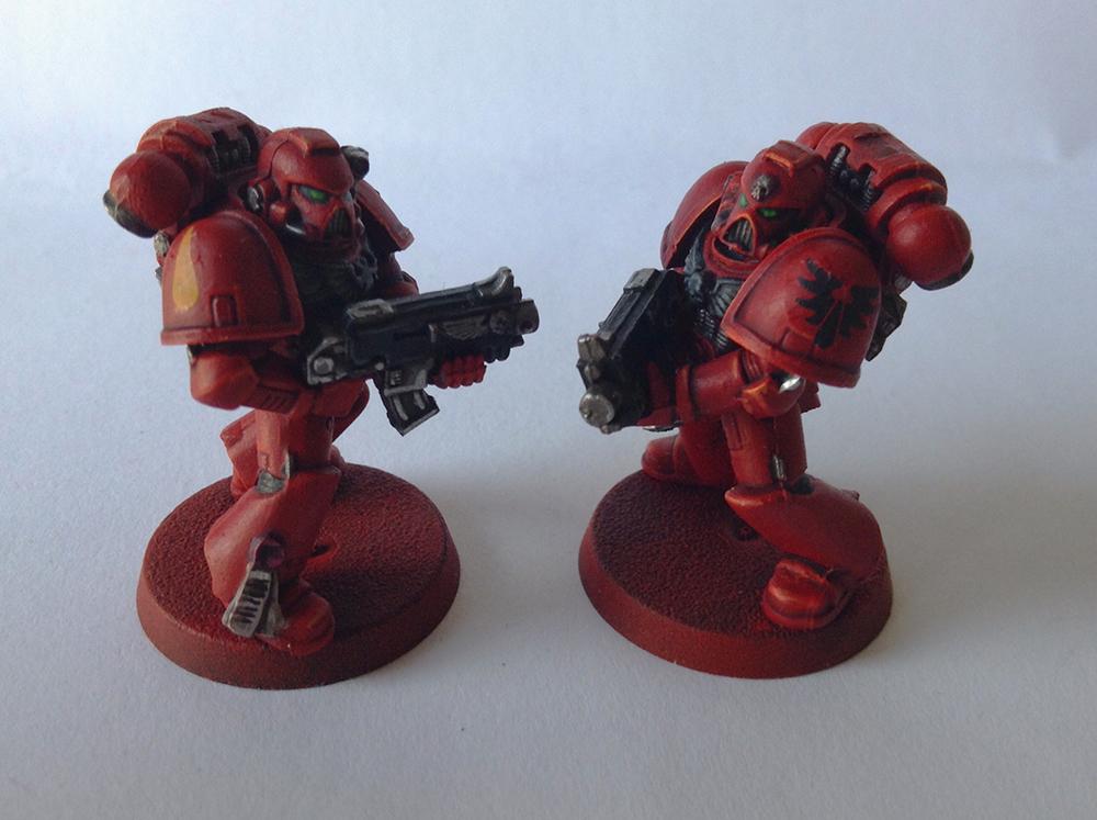 Blood Angels, Tactical Squad, Work In Progress