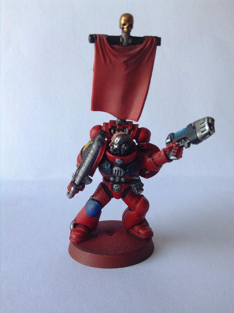 Blood Angels, Sergeant, Tactical Squad, Work In Progress