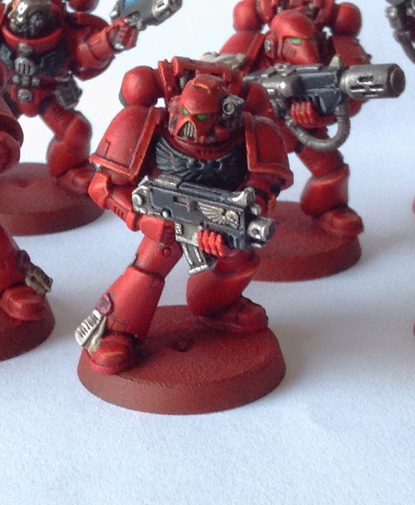 Blood Angels, Tactical Squad, Work In Progress