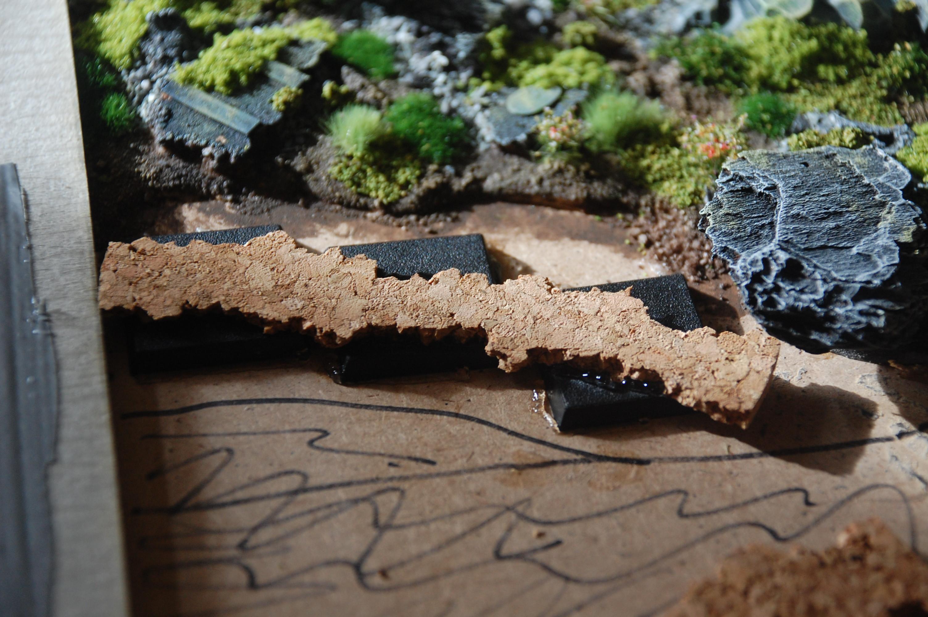 Starting on the riverbed