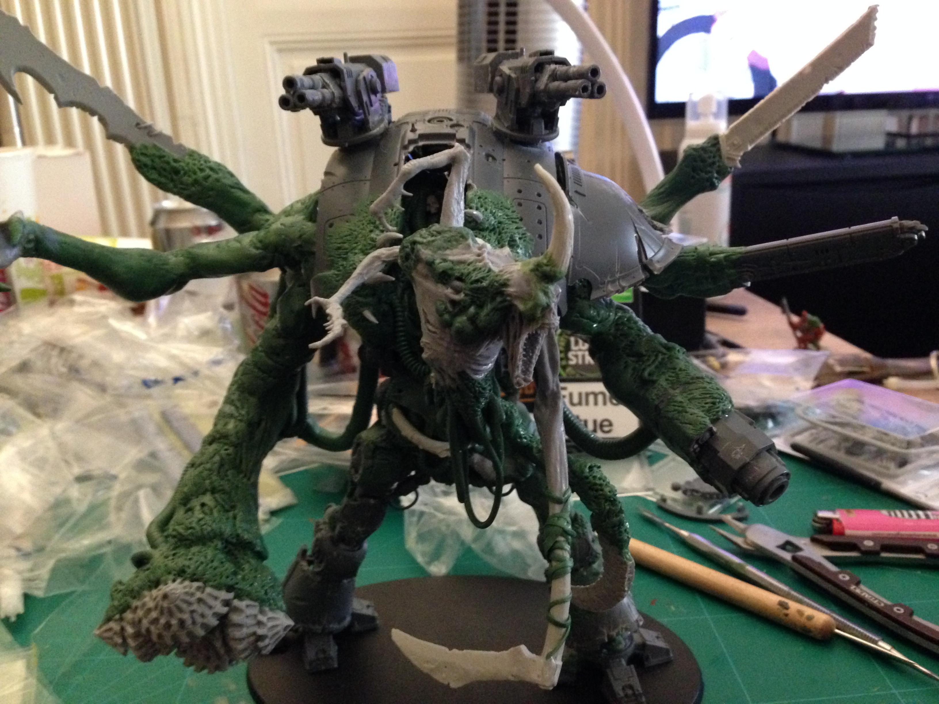 Conversion, chevalier de nurgle chaos 