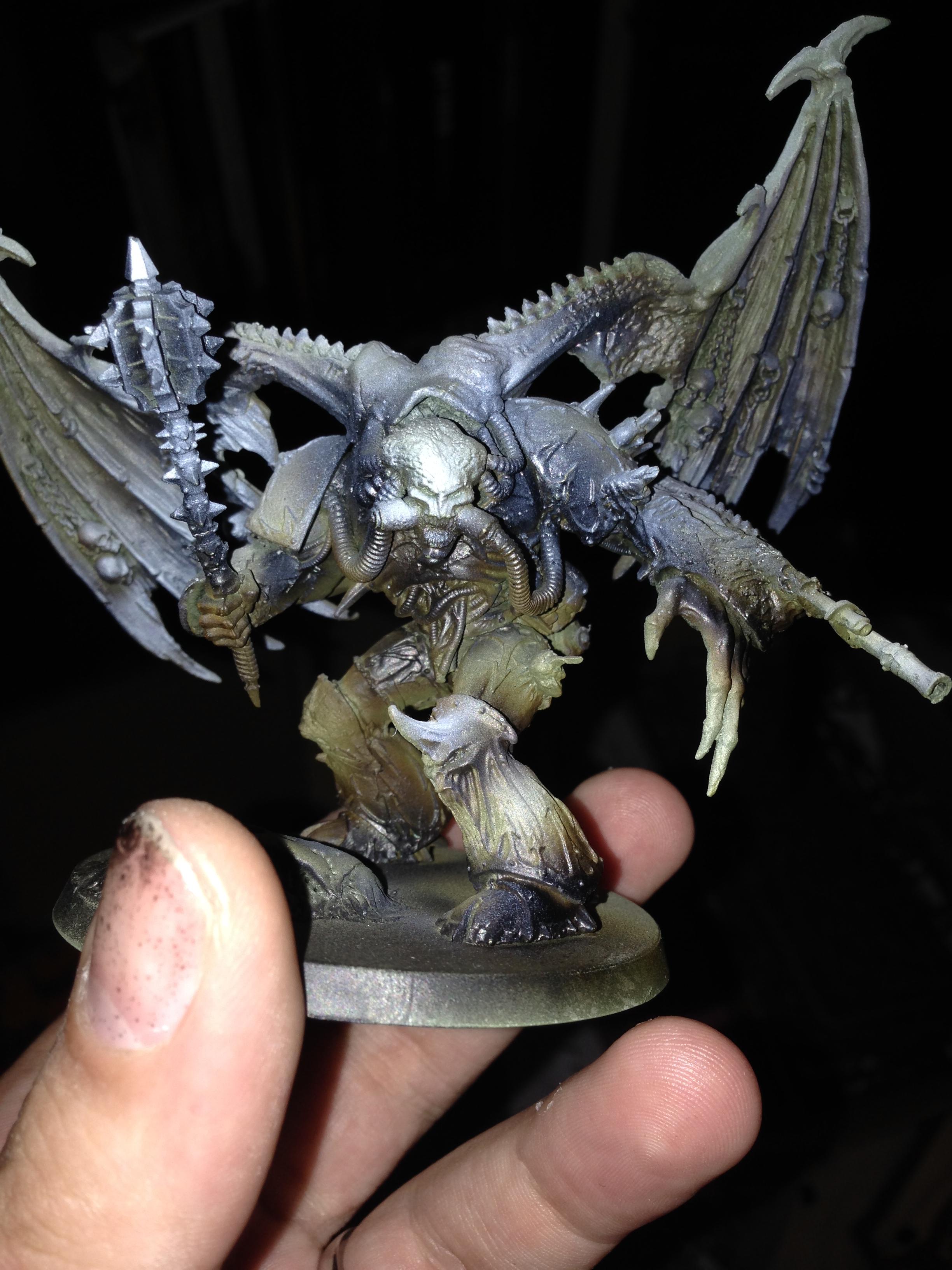 Conversion, demon de nurgle chaos 