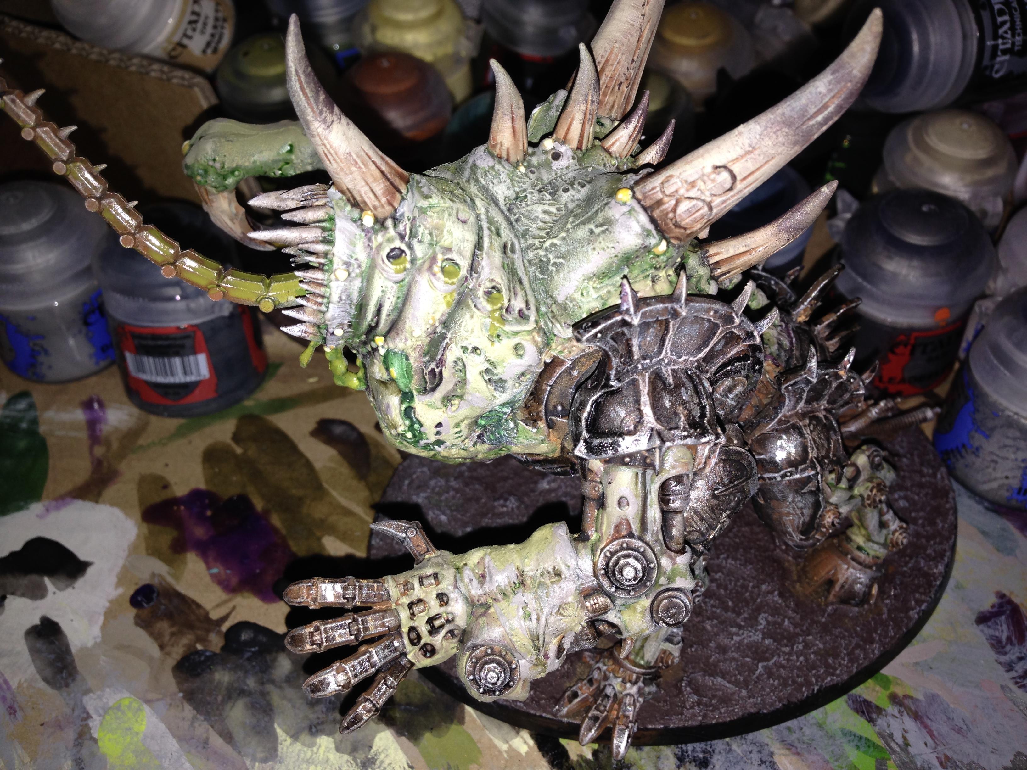 Conversion, ferrocentaurus nurgle chaos 