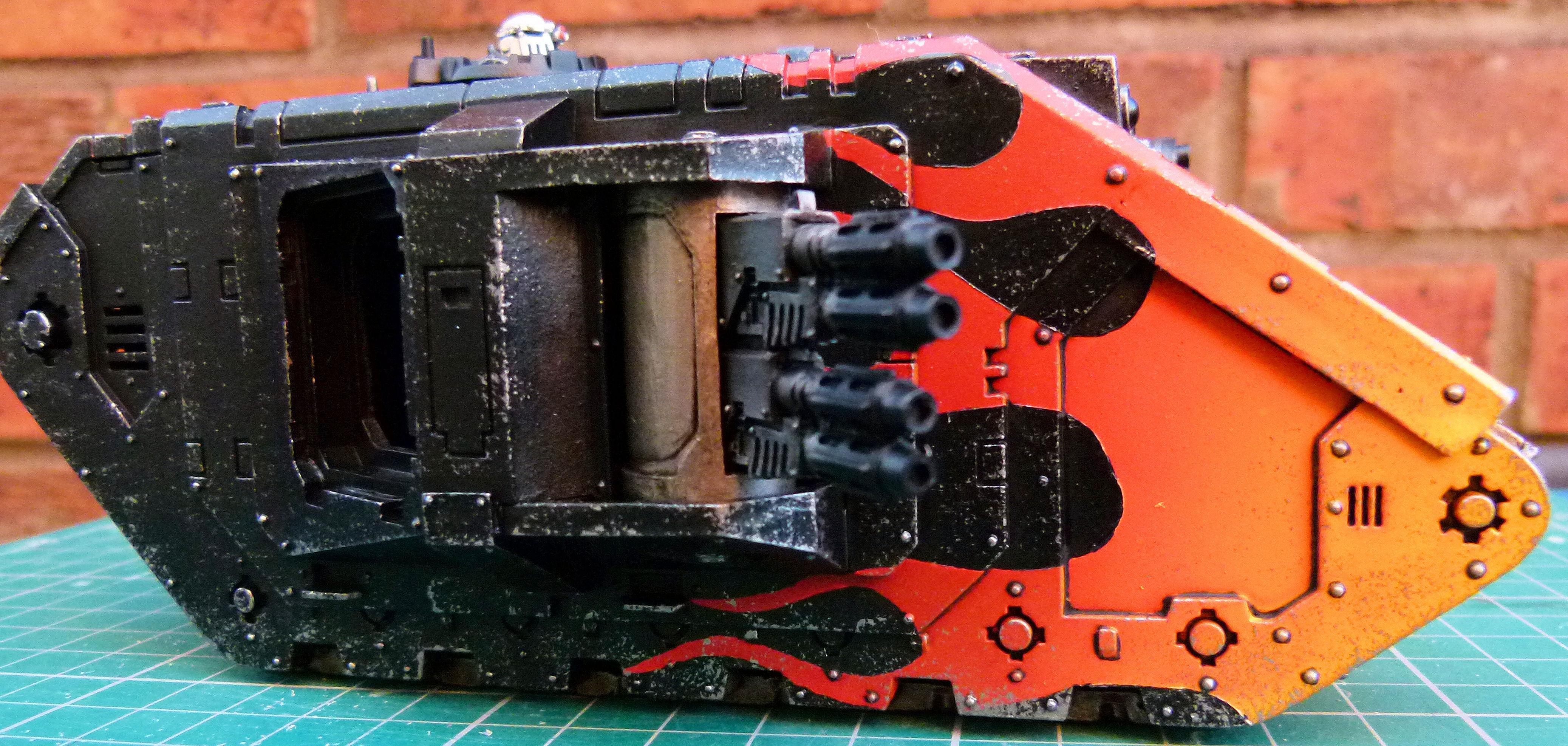 Land Raider Alpha Achilles WIP Right Side