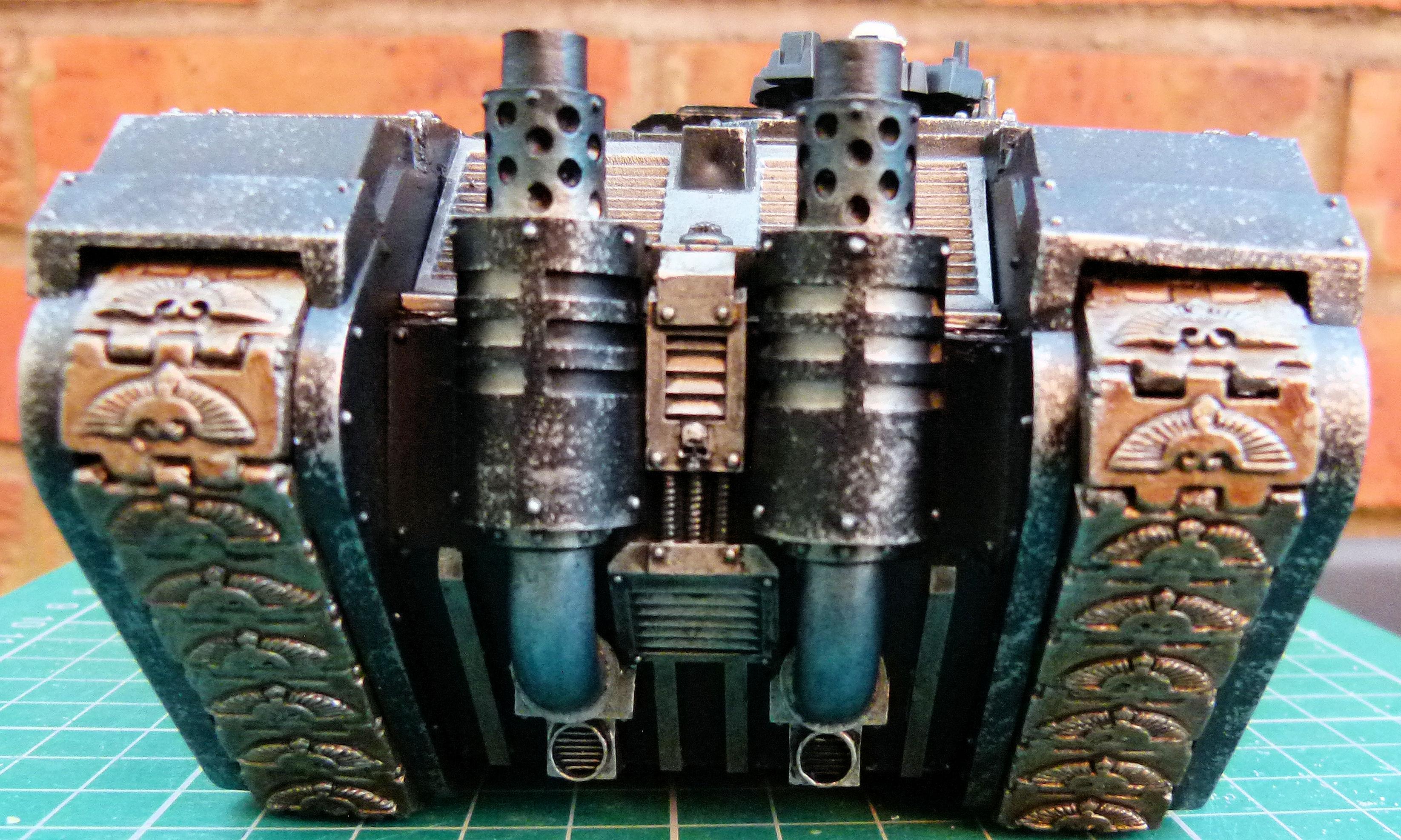 Land Raider Alpha Achilles WIP Rear