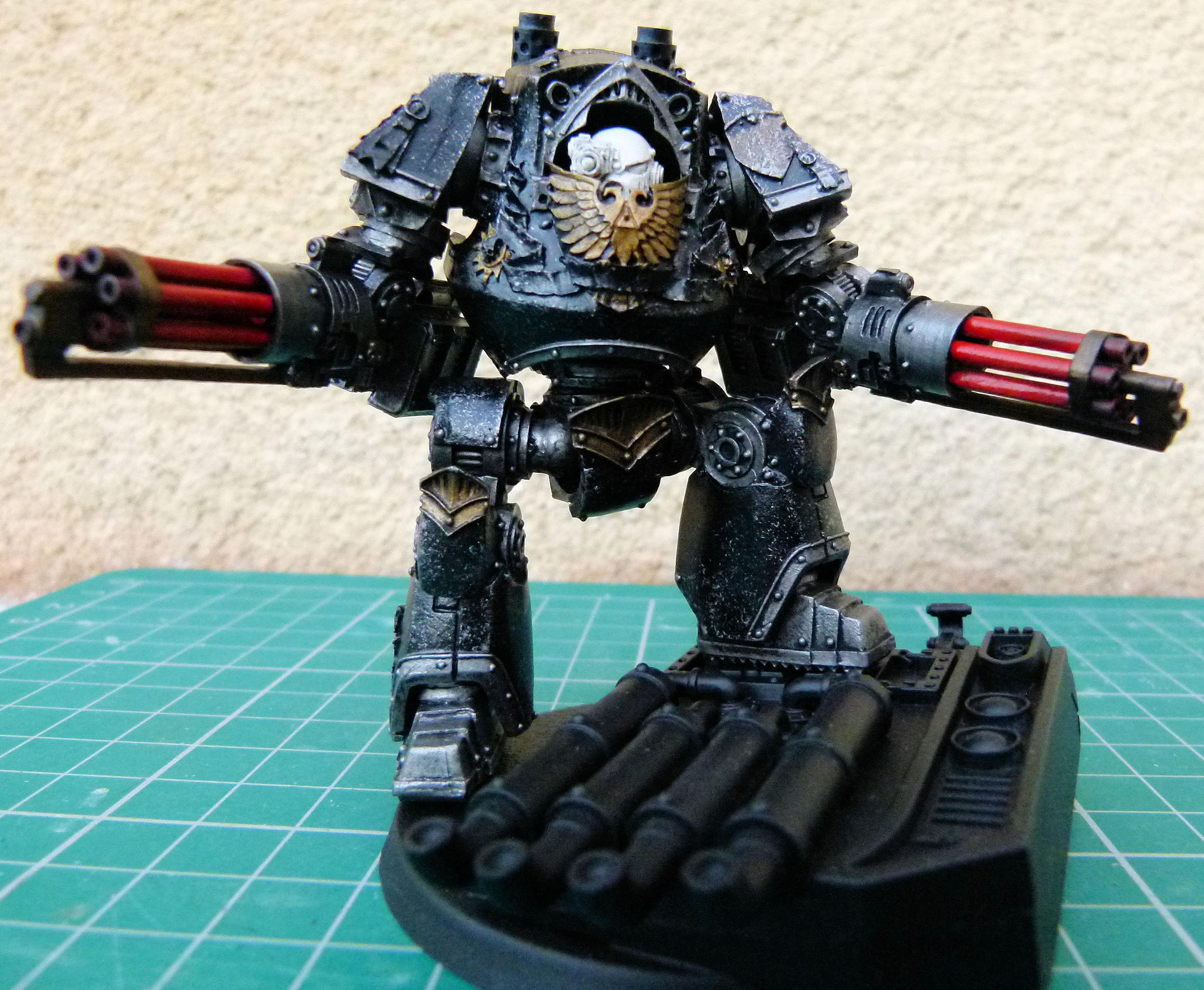 Contemptor Dreadnought WIP Assault Cannons