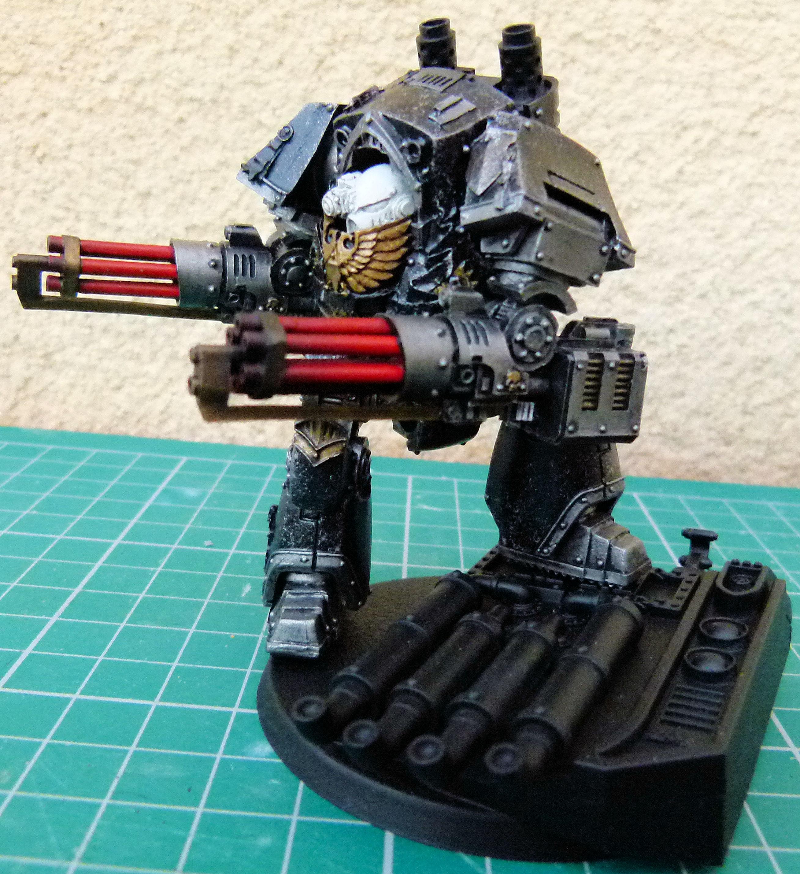 Contemptor Dreadnought WIP Assault Cannons 3
