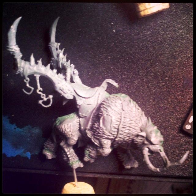 Mournfang, Ogre Kingdoms, Ogres, Warhammer Fantasy