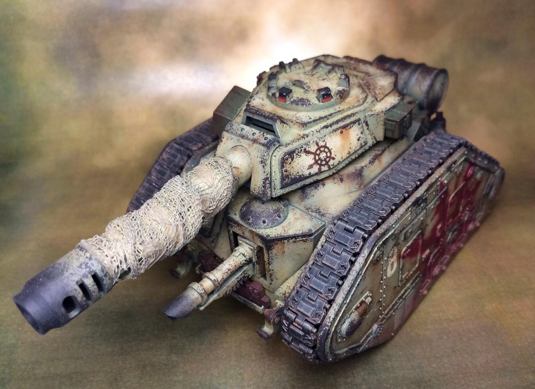 Chaos, Horus, Imperial Guard, Leman Russ, Tank