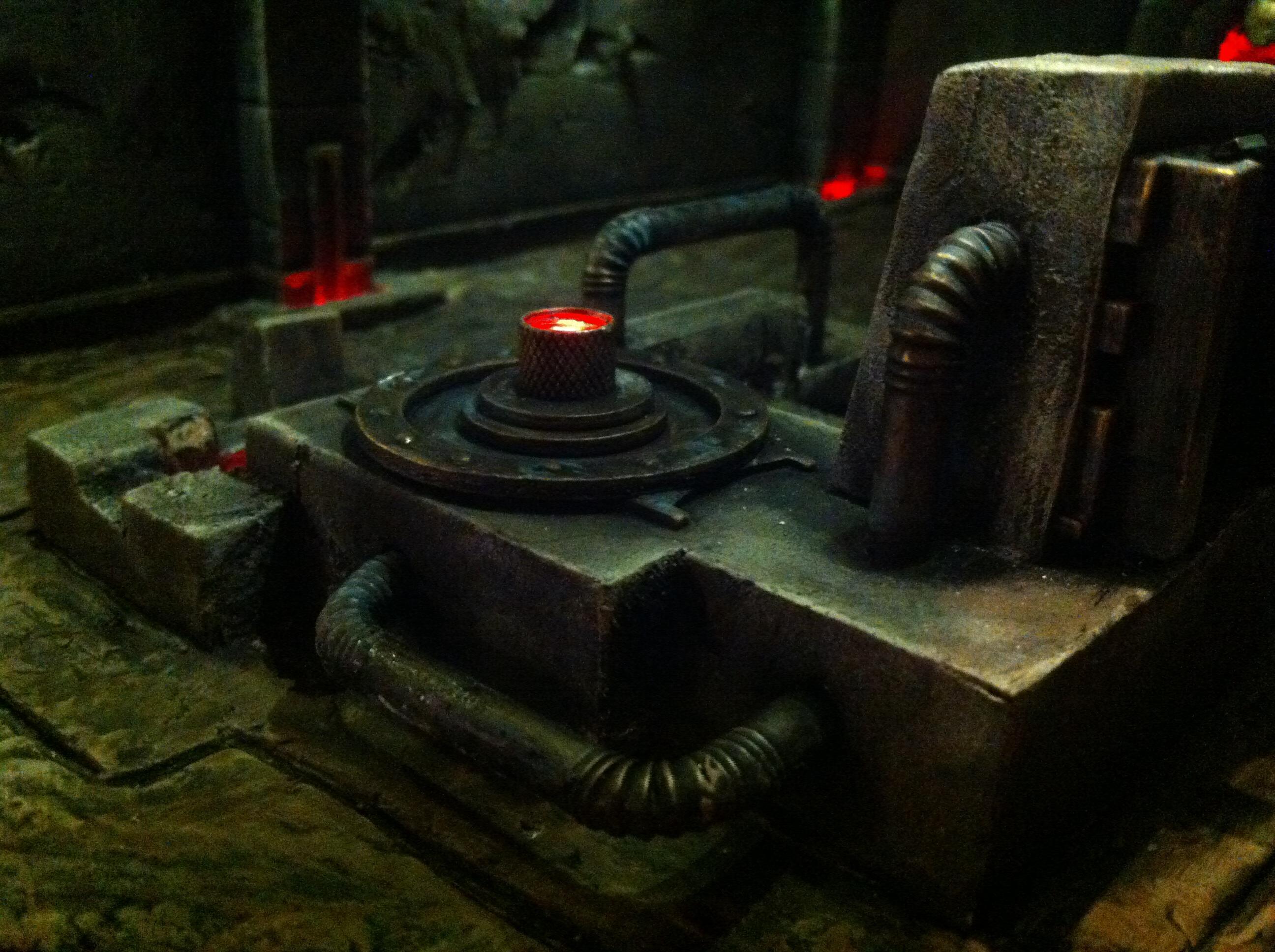 Ancient, Fortress, Space, Temple, Terrain, Wolves, Work In Progress