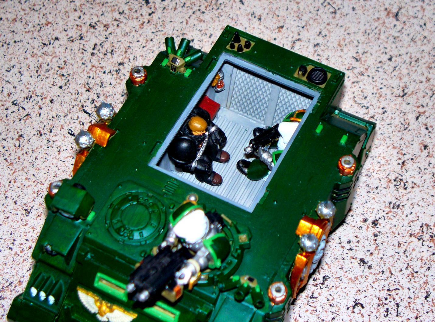 Ezekiel's personal Rhino with captured Fallen