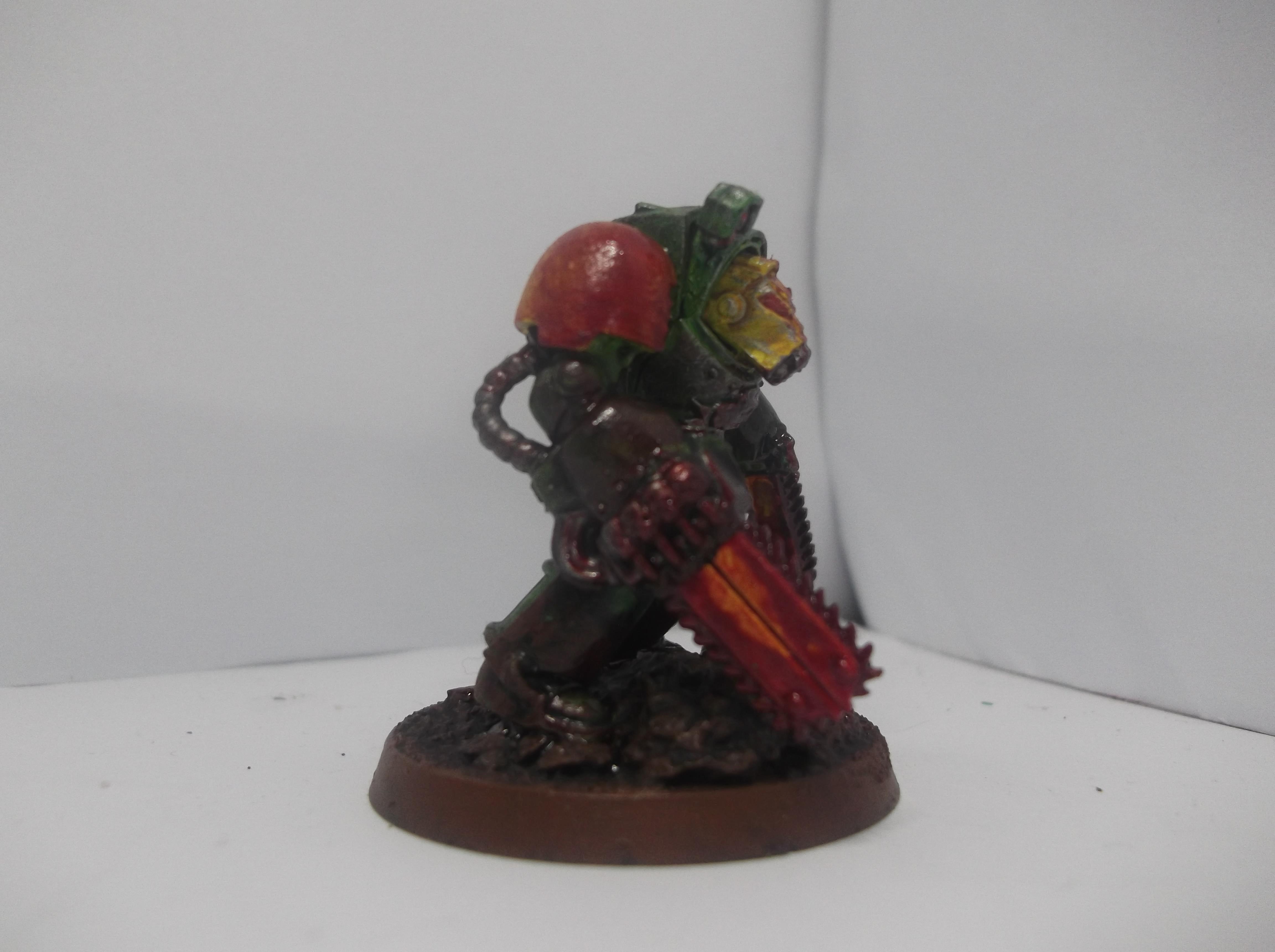 Chainfist, Infantry, Space Marines, Terminator Armor, Warhammer 40,000