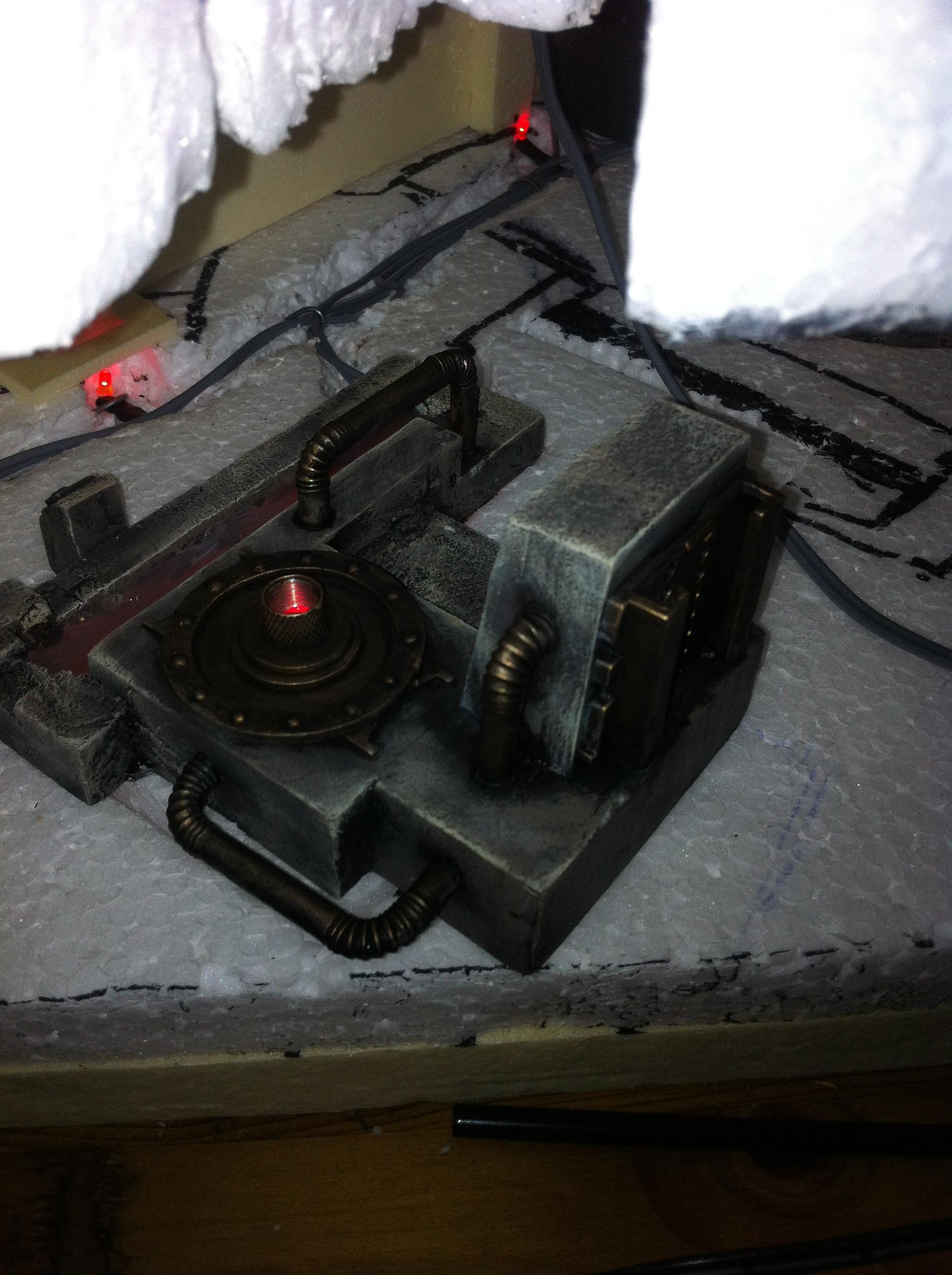 Battle, Board, Fortress, Space, Temple, Terrain, Wolves, Work In Progress