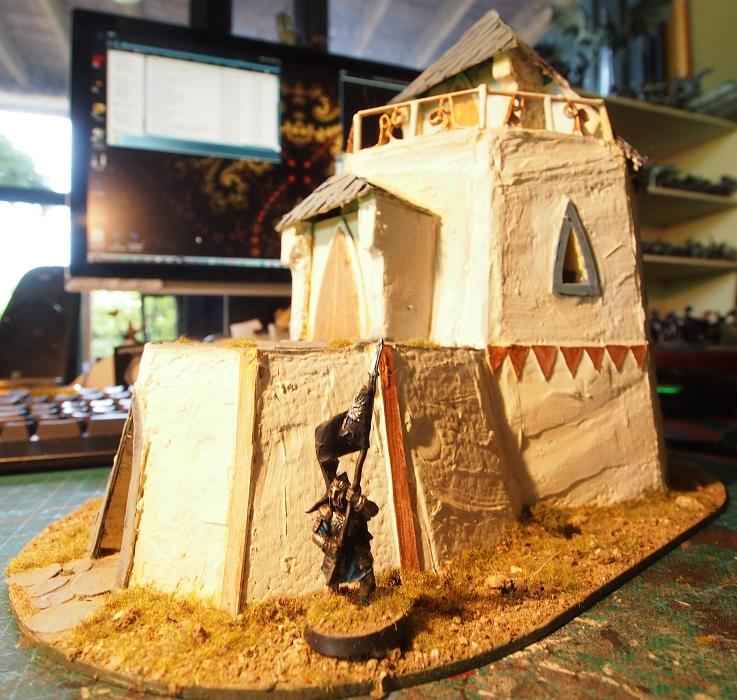 28mm fantasy high elf building
