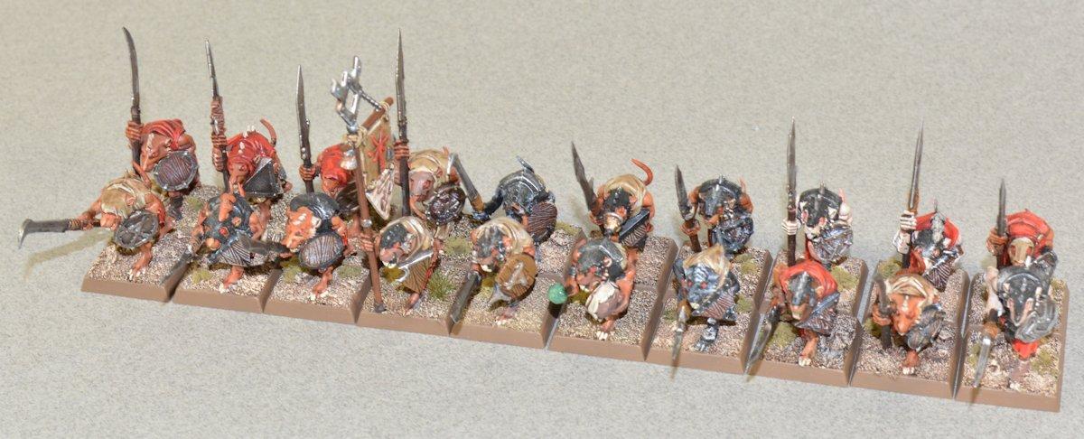 Clanrats Long Spears Full Rank