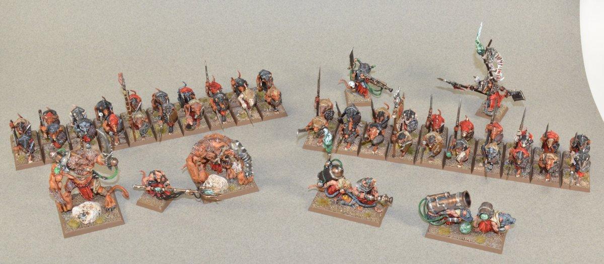 Full Skaven Army