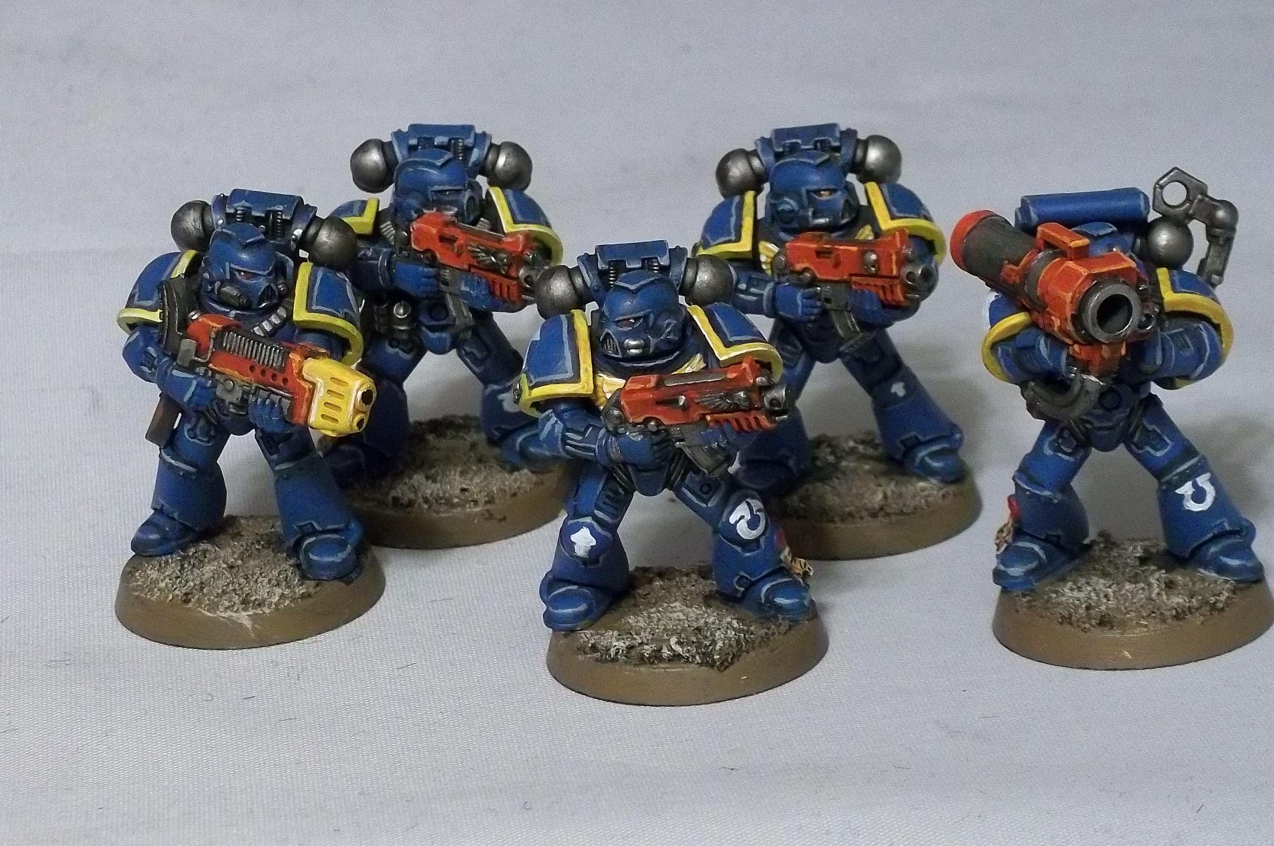 Retro, Space Marines, Ultramarines