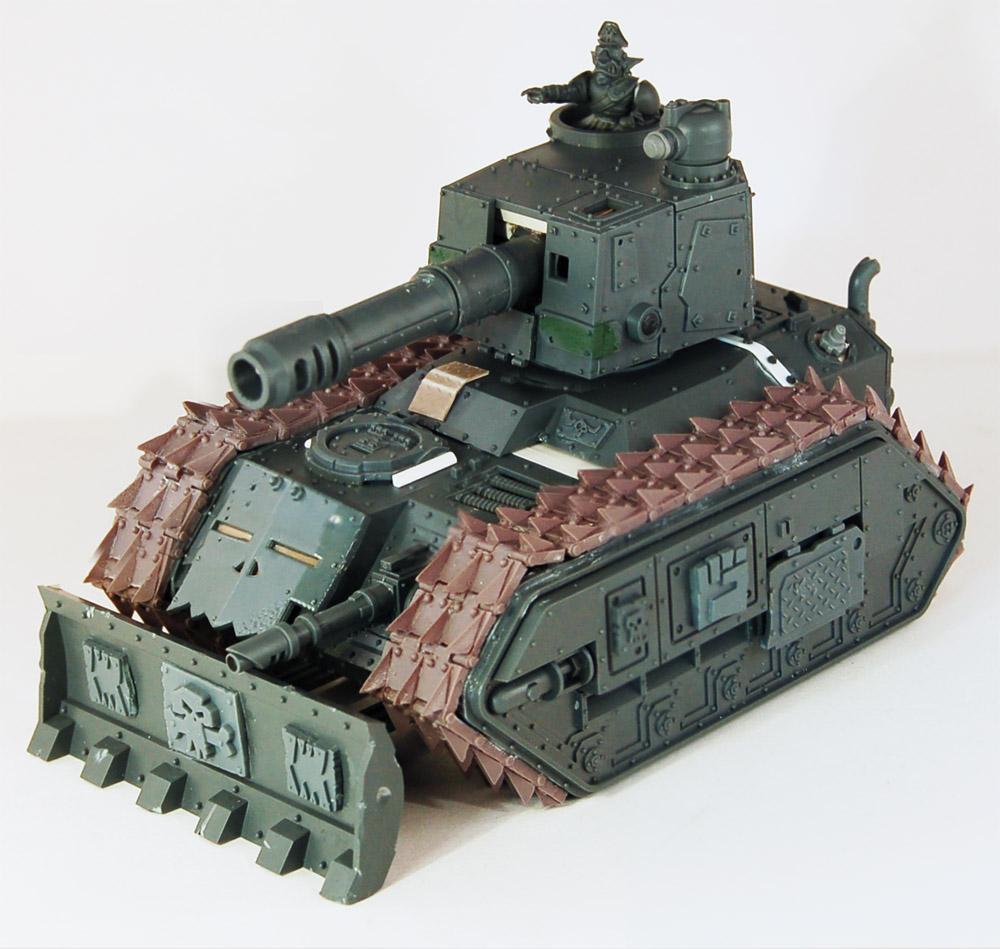 Battlewagon, Goblins, Gretchin, Grots, Leman Russ, Leman Russ Vanquisher, Looted Wagon, Orks