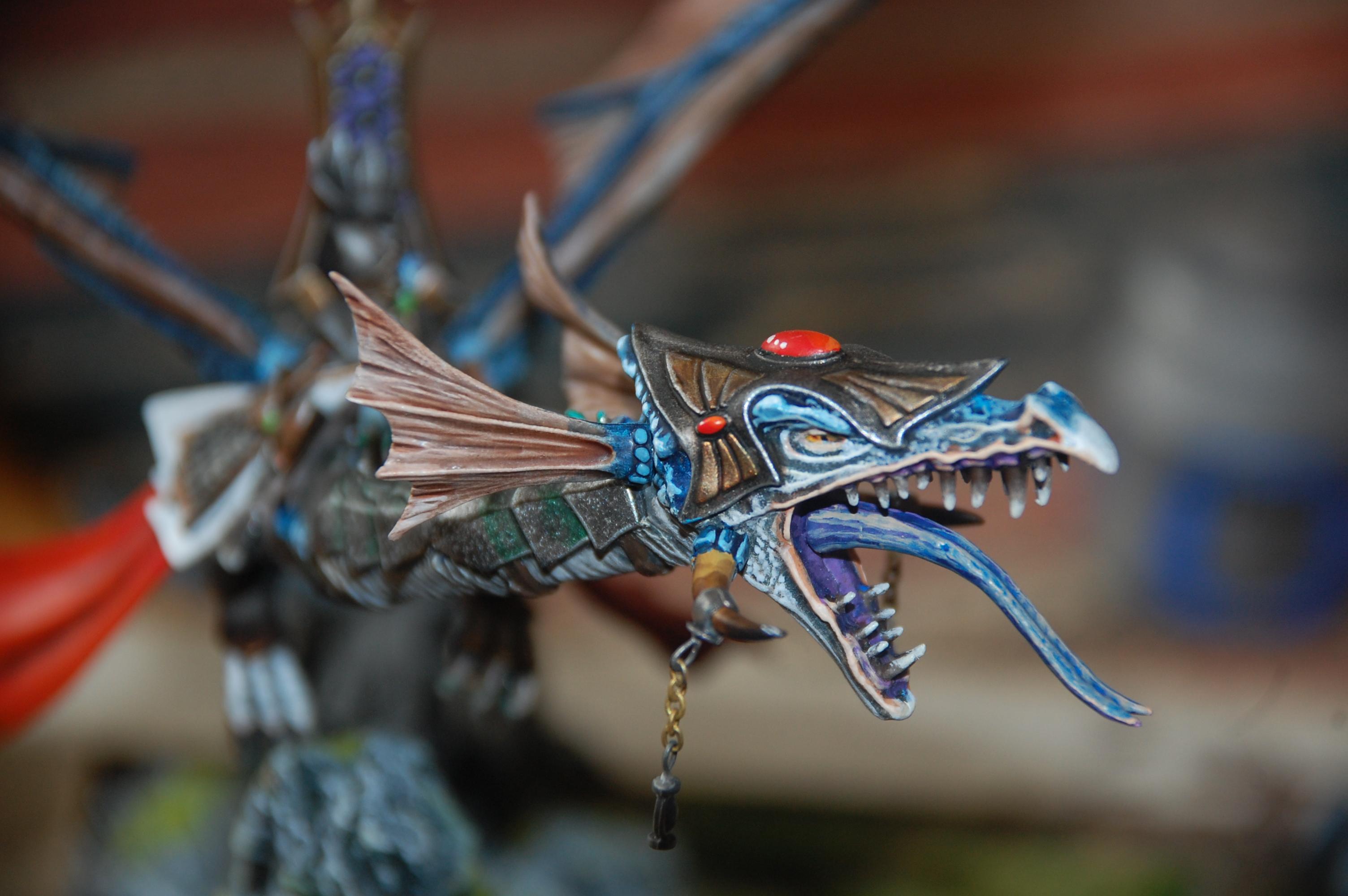 Sails added to the dragons head