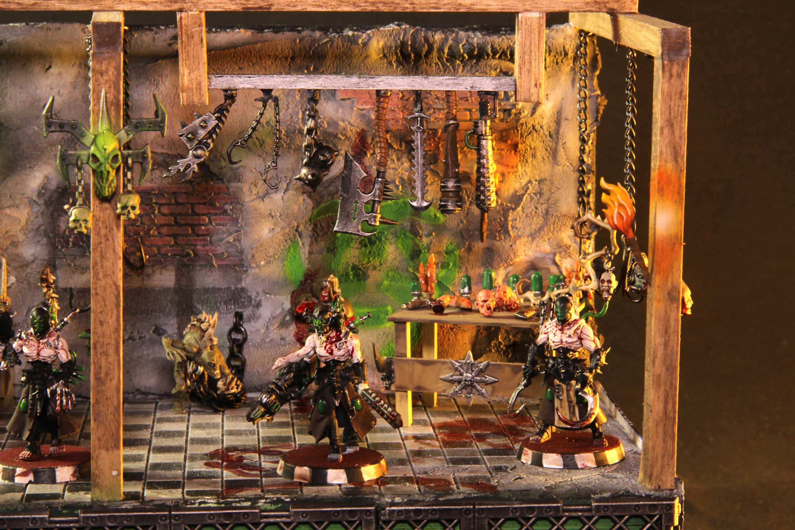 Dark Eldar, Diorama, Warhammer Fantasy, Wracks