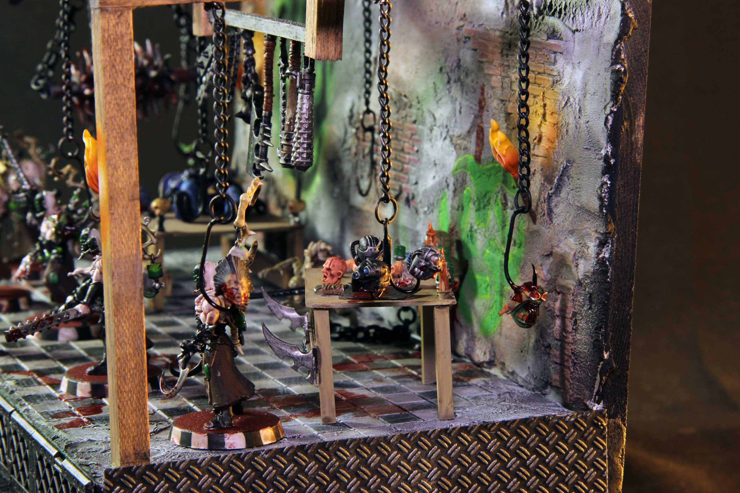 Dark Eldar, Diorama, Warhammer Fantasy, Wracks