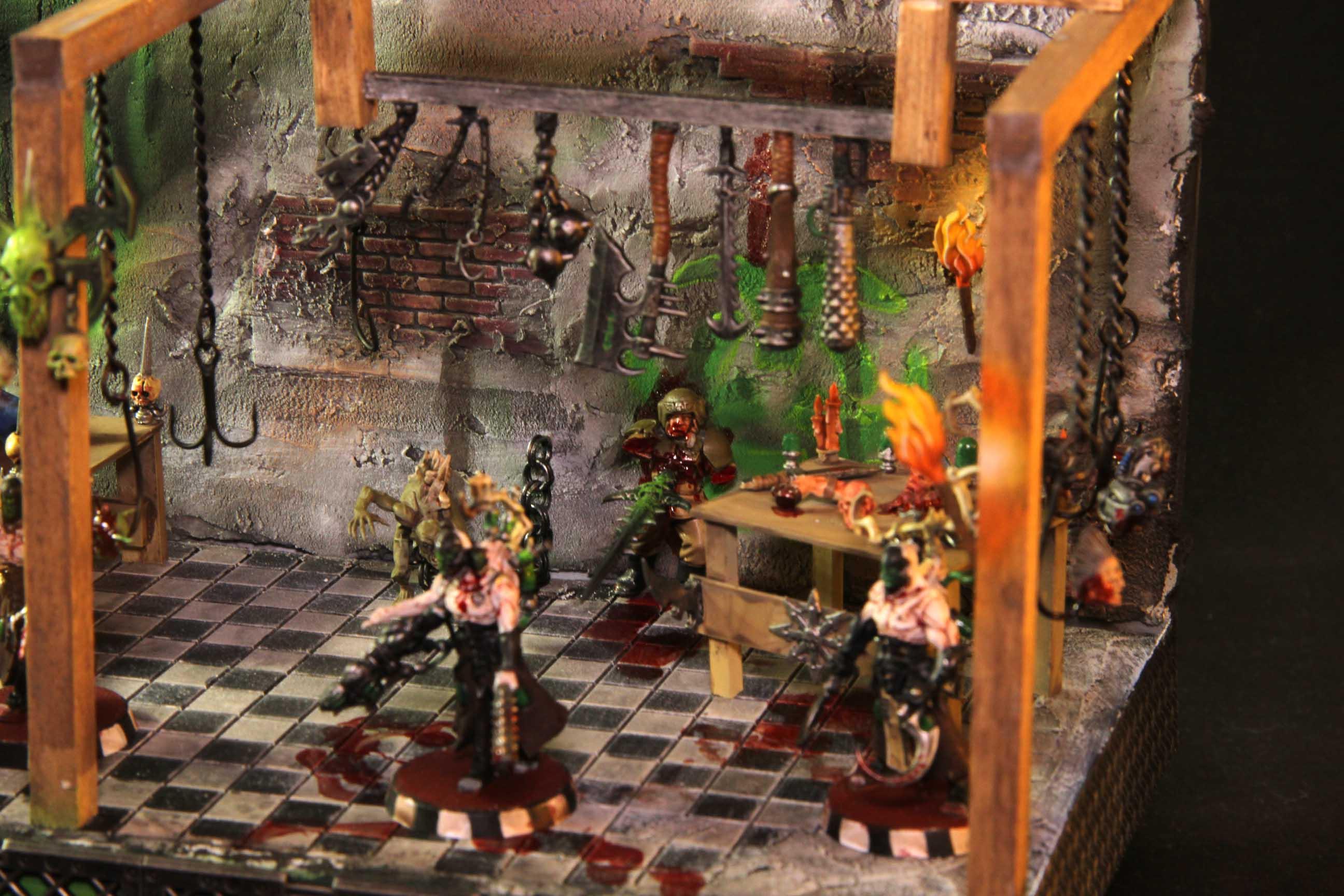 Dark Eldar, Diorama, Warhammer Fantasy, Wracks
