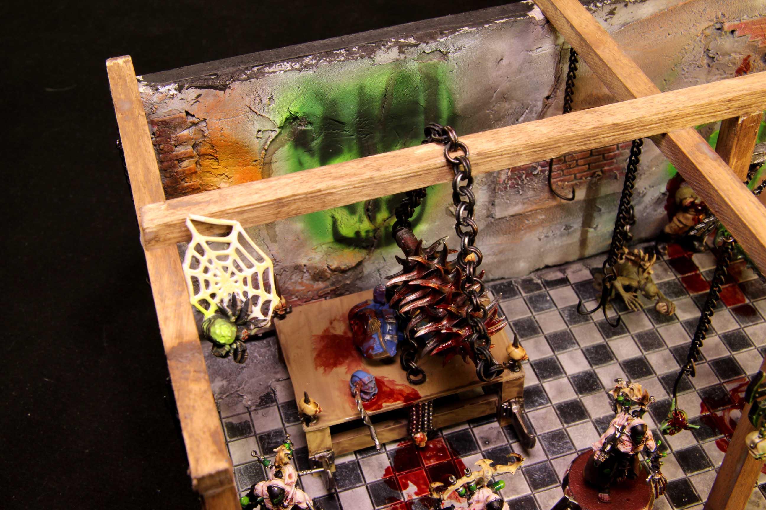 Dark Eldar, Diorama, Warhammer Fantasy, Wracks