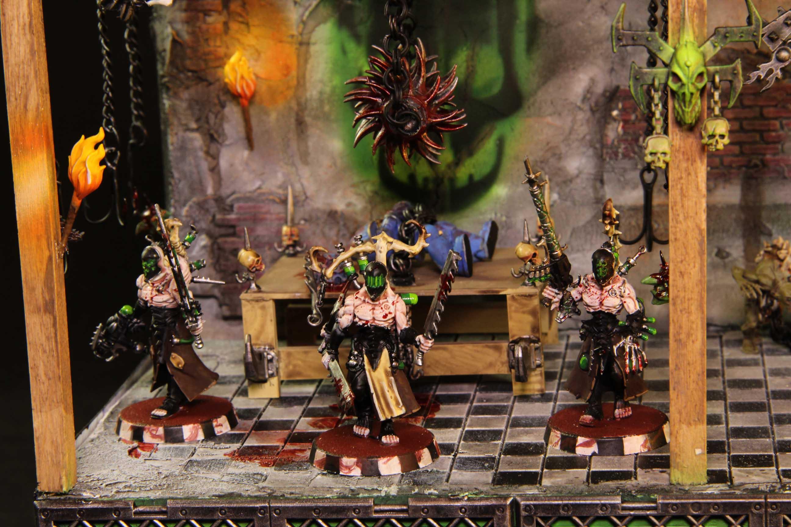 Dark Eldar, Diorama, Warhammer Fantasy, Wracks