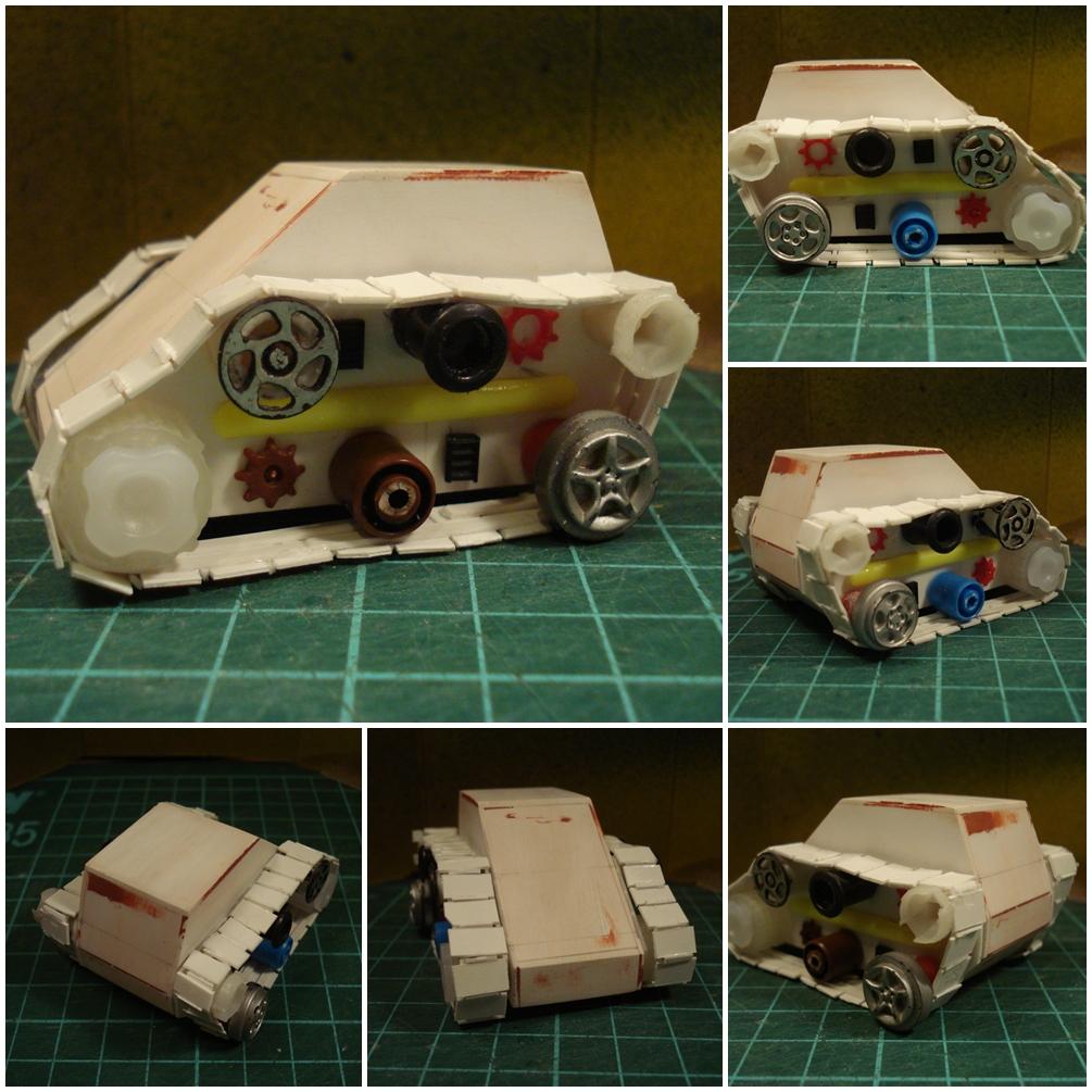 Grots, Scratch, Tank, Tracks, Vehicle, Work In Progress