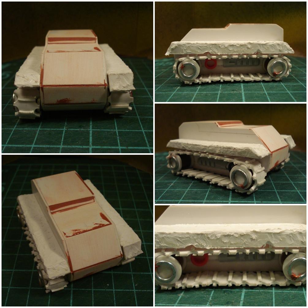 Grots, Scratch, Tank, Tracks, Vehicle, Work In Progress