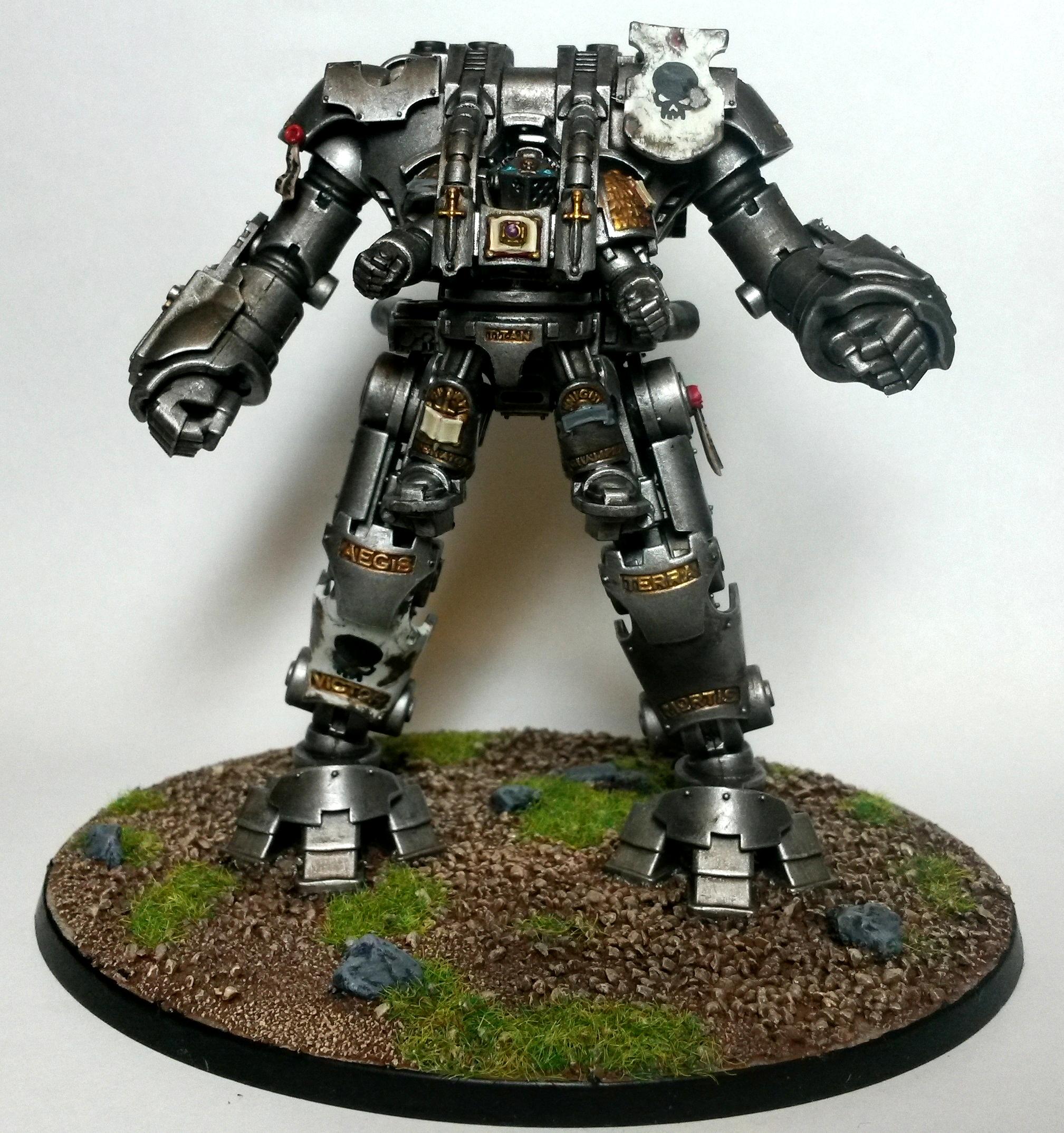 Dreadknight, Grey Knights, Magnetised, Weathered